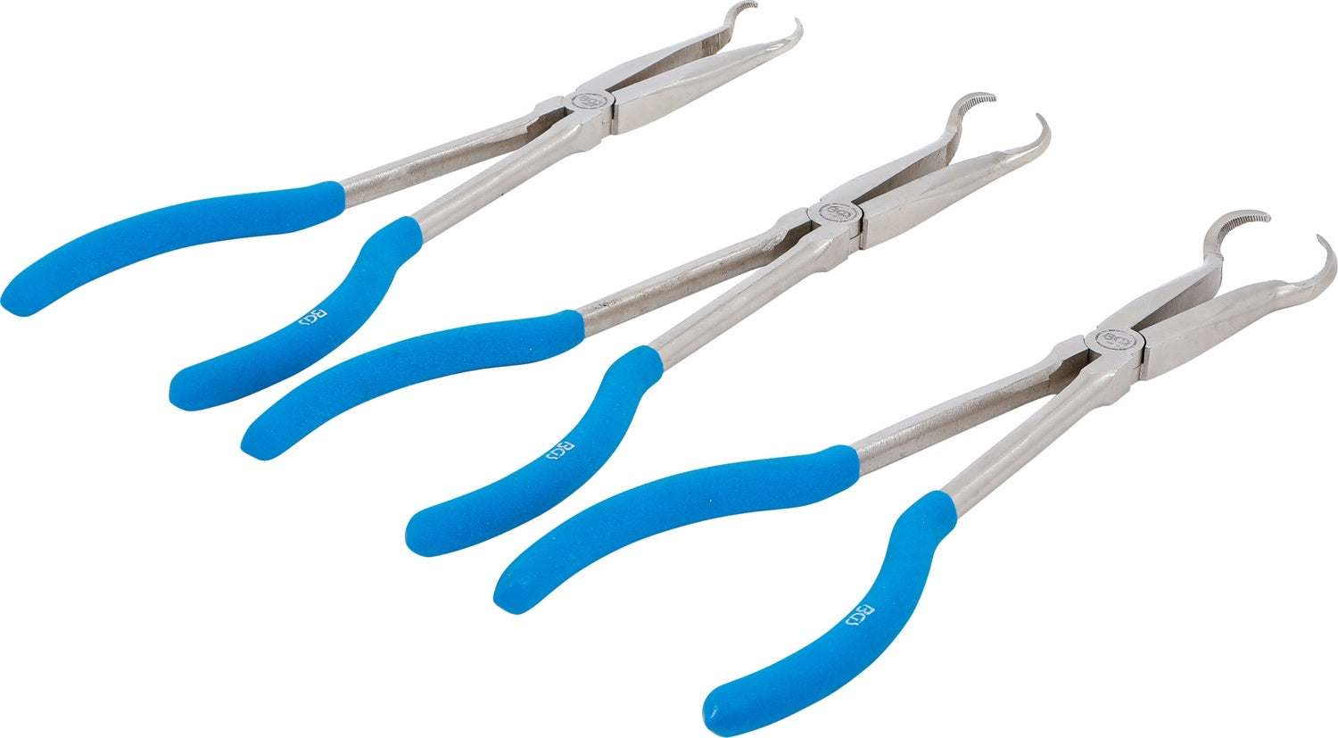 BGS 70970 Satz Zündkerzenstecker Zange mit Ringspitze Länge 280mm 3 teilig