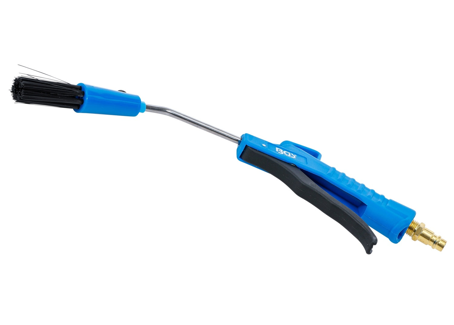 BGS 70972 Druckluft Ausblaspistole mit Pinsel und Bürste