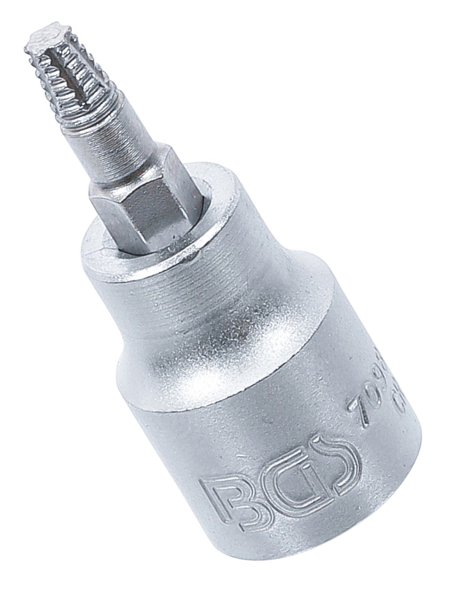 BGS 7098-T25 Schraubenausdreher Biteinsatz Innenvierkant 10mm (3/8") für defektes T-Profil (für Torx) T25