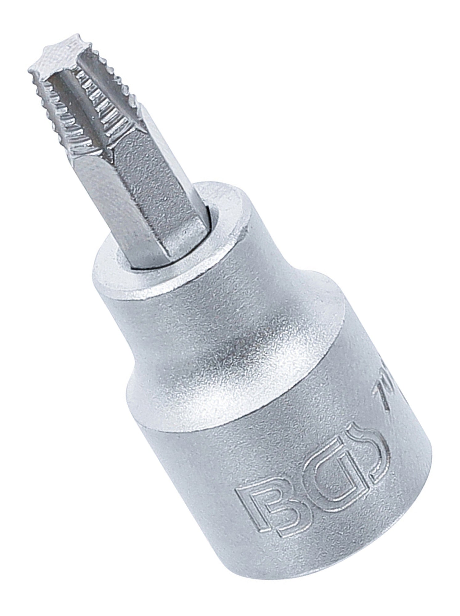 BGS 7098-T30 Schraubenausdreher Biteinsatz Innenvierkant 10mm (3/8") für defektes T-Profil (für Torx) T30