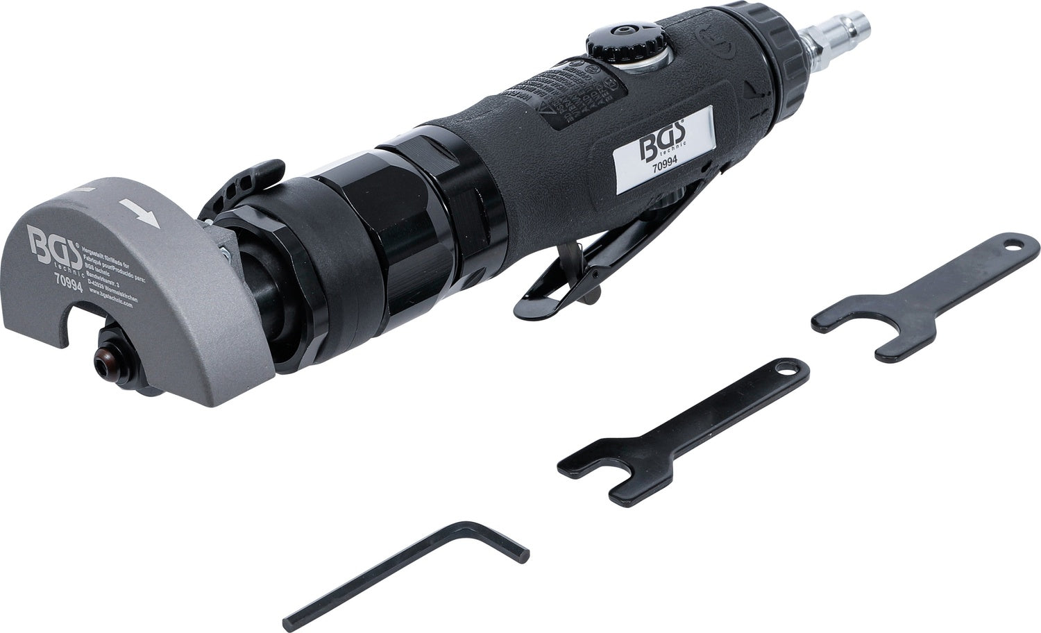 BGS 70994 Druckluft Trennschneider flexibler Kopf Länge 260mm