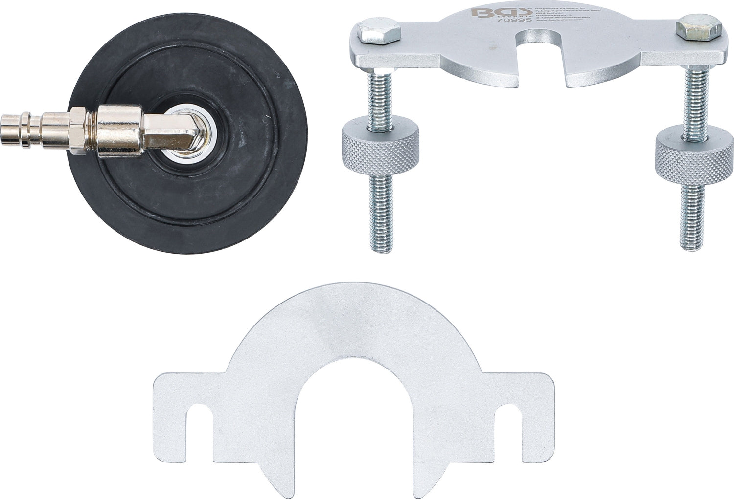 BGS 70995 Bremsenentlüftungsadapter universal zur Verwendung mit Bremsenentlüftergeräten