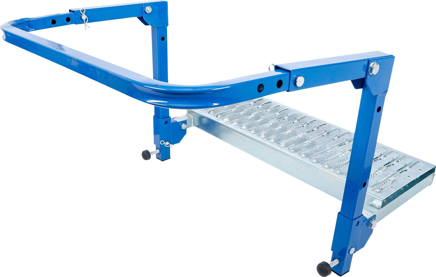 BGS 71002 Reifen Klapptritt einstellbar für Kleintransporter und 4x4 Fahrzeuge