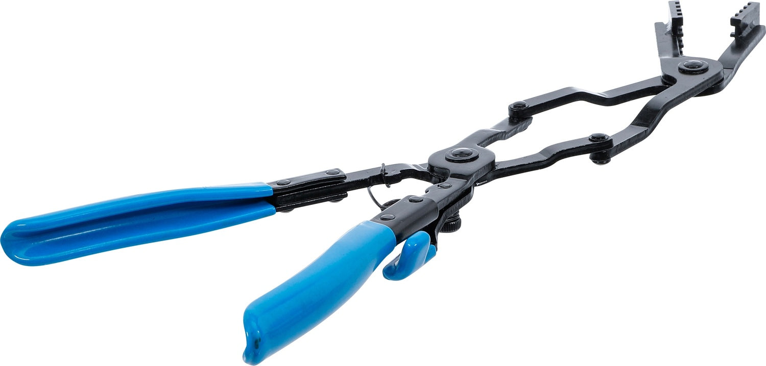 BGS 71006 Doppelgelenk Schlauchklemmenzange abgewinkelt 0 - 50mm extra lang