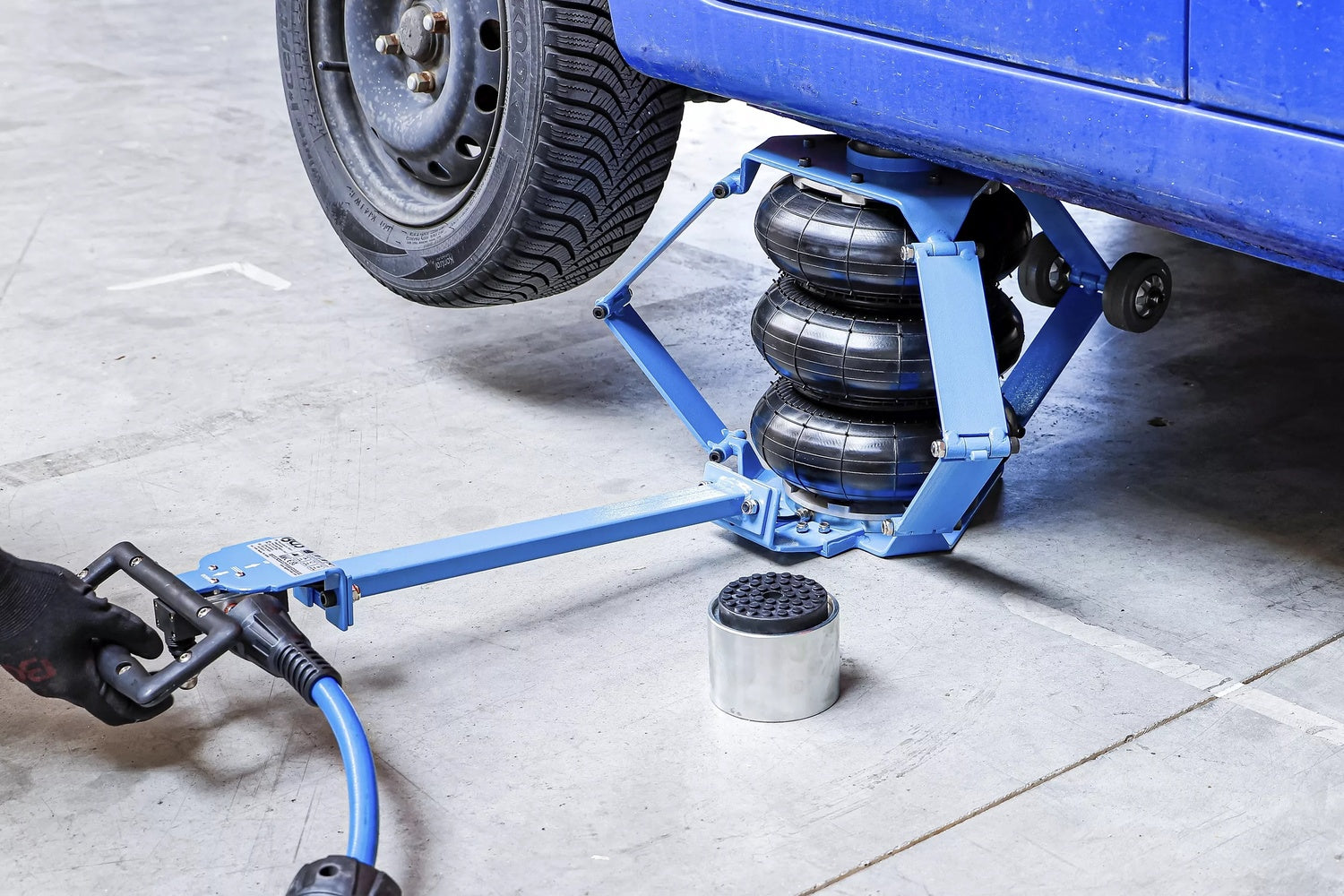 BGS 71010 Pneumatischer Ballon Wagenheber Ballonwagenheber fahrbar max. 505mm 2000kg