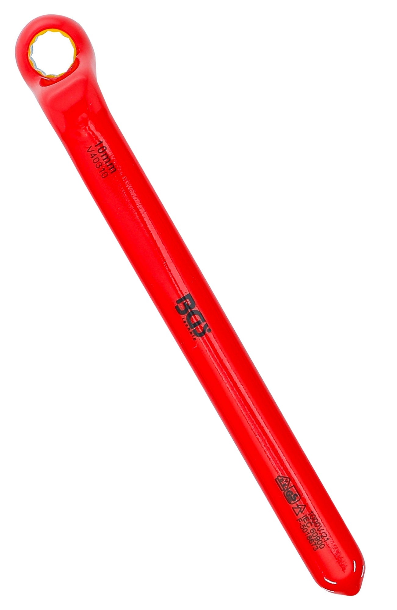 BGS 72010 VDE Einringschlüssel tief gekröpft SW 10mm Hochvoltwerkzeug