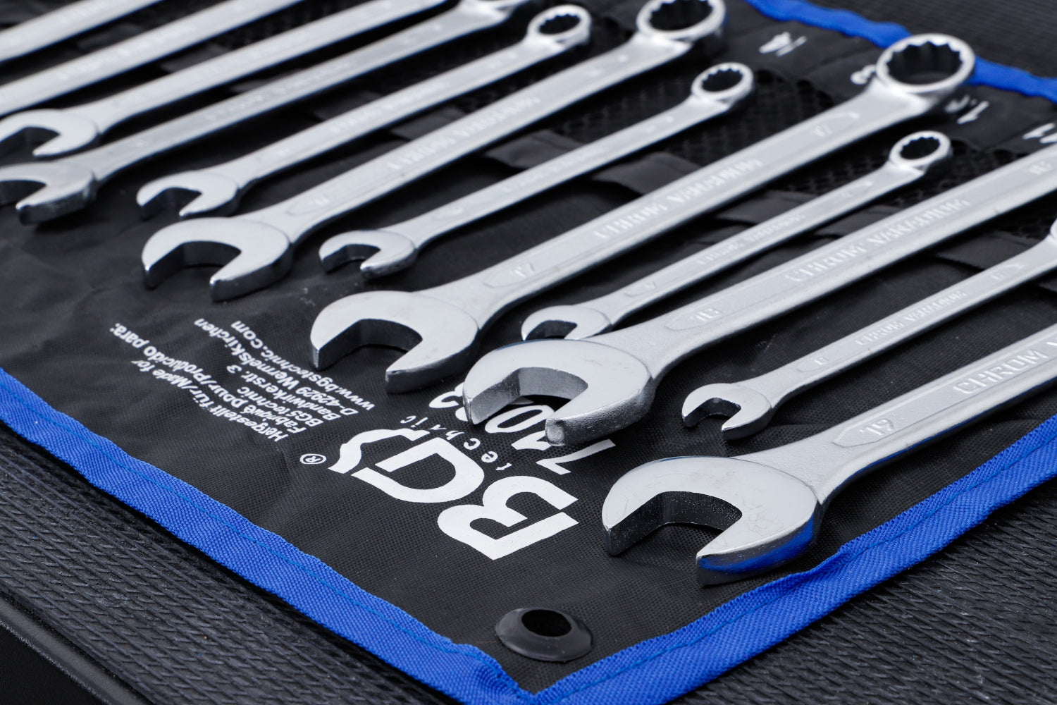 BGS 71023 Satz Ringmaulschlüssel SW 8 - 19mm metrisch warm geschmiedet