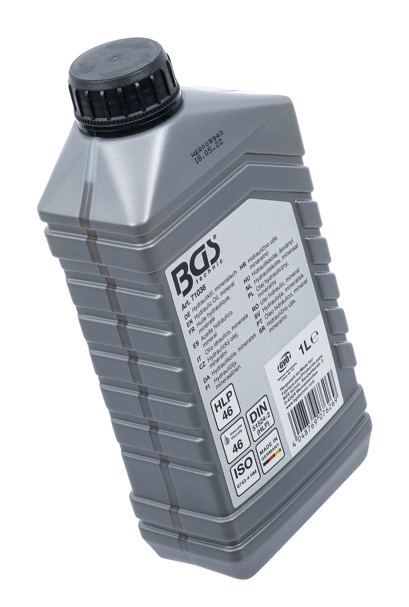 BGS 71036 Hydrauliköl mineralisch 1 Liter universal Hydraulikanlagen