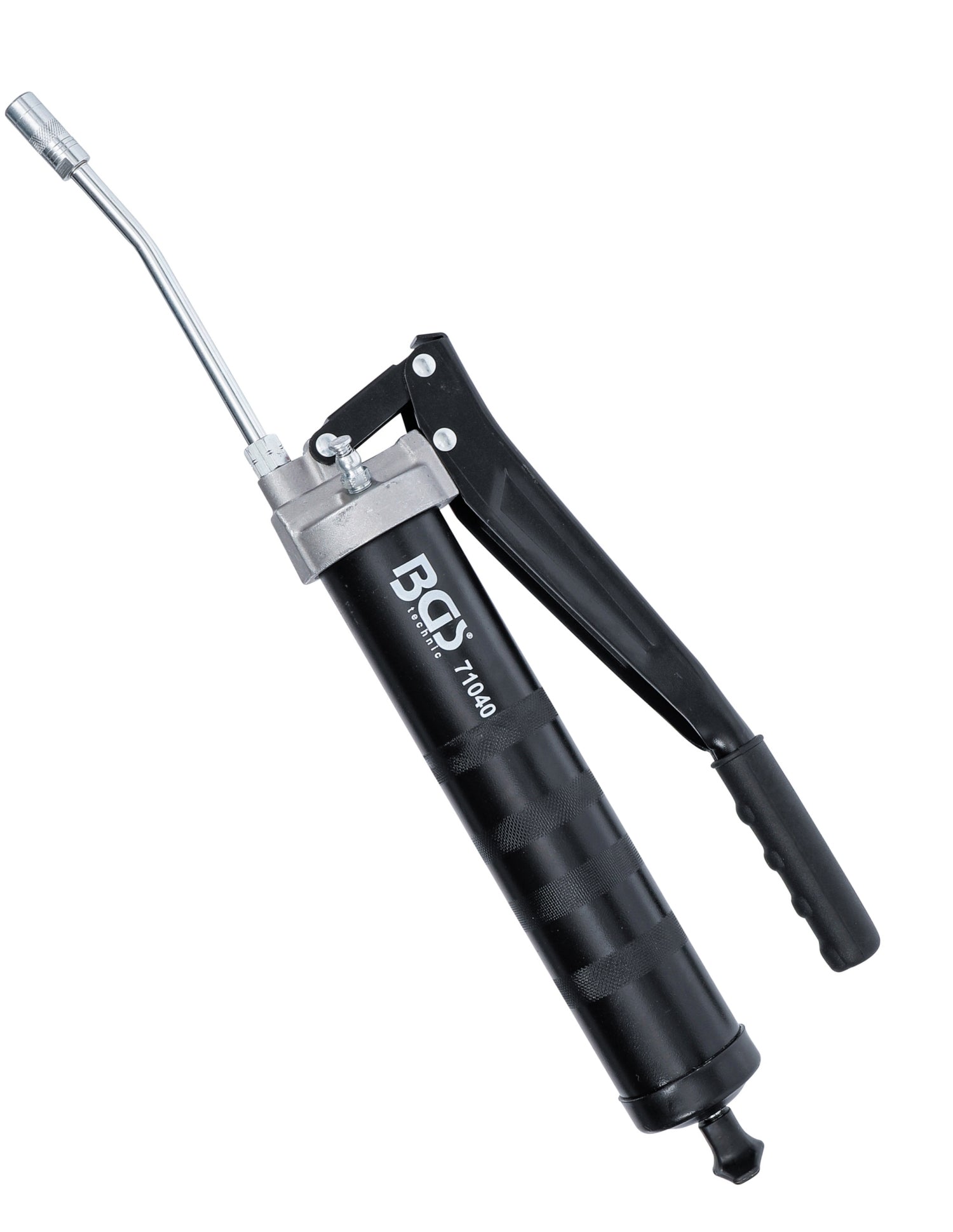 BGS 71040 Doppelkolben Fettpresse Handhebelpresse mit Greifmundstück