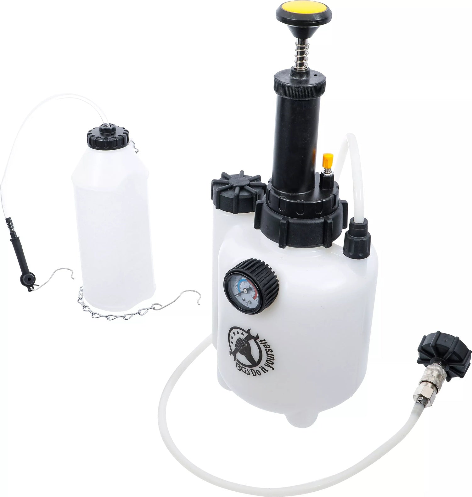 BGS DIY 71049 Satz Werkzeug zum Entlüften von Bremsen Kupplungssysteme Volumen 2,5l