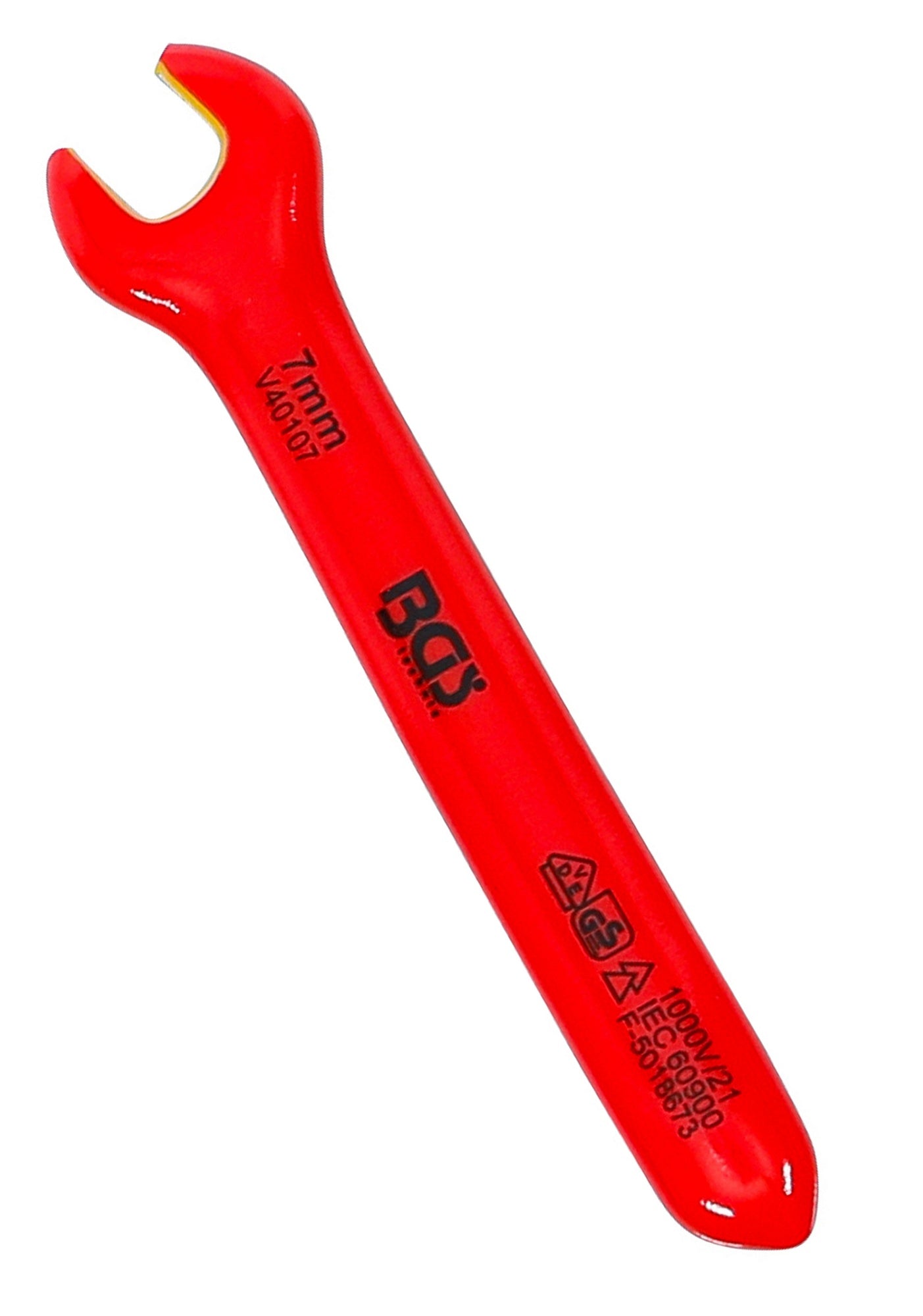 BGS 71057 VDE Einmaulschlüssel SW 7mm Hochvoltwerkzeug