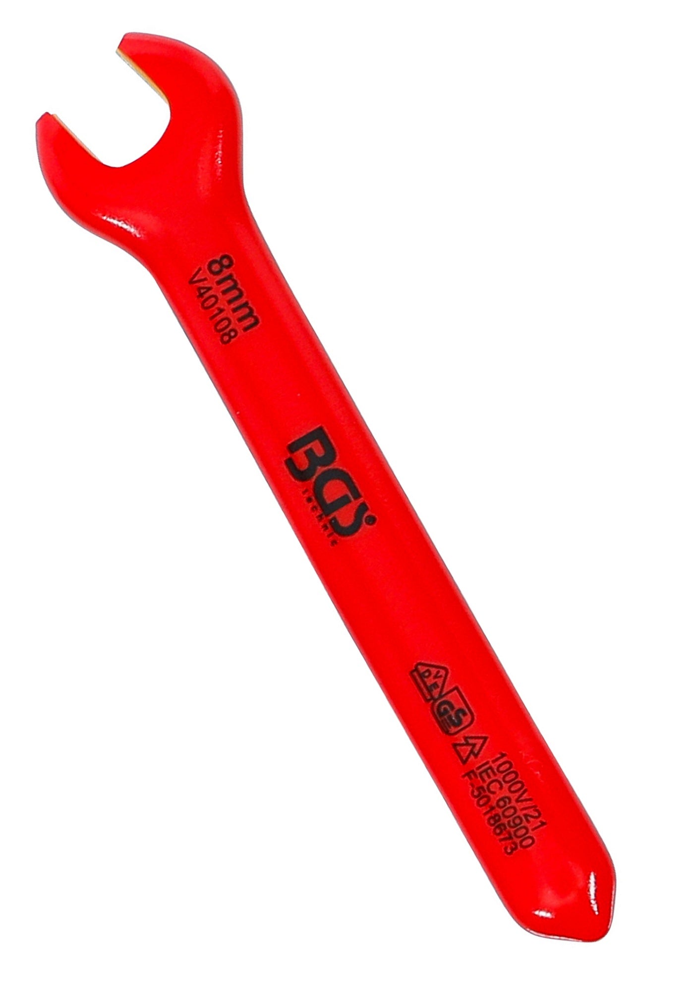 BGS 71058 VDE Einmaulschlüssel SW 8mm Hochvoltwerkzeug