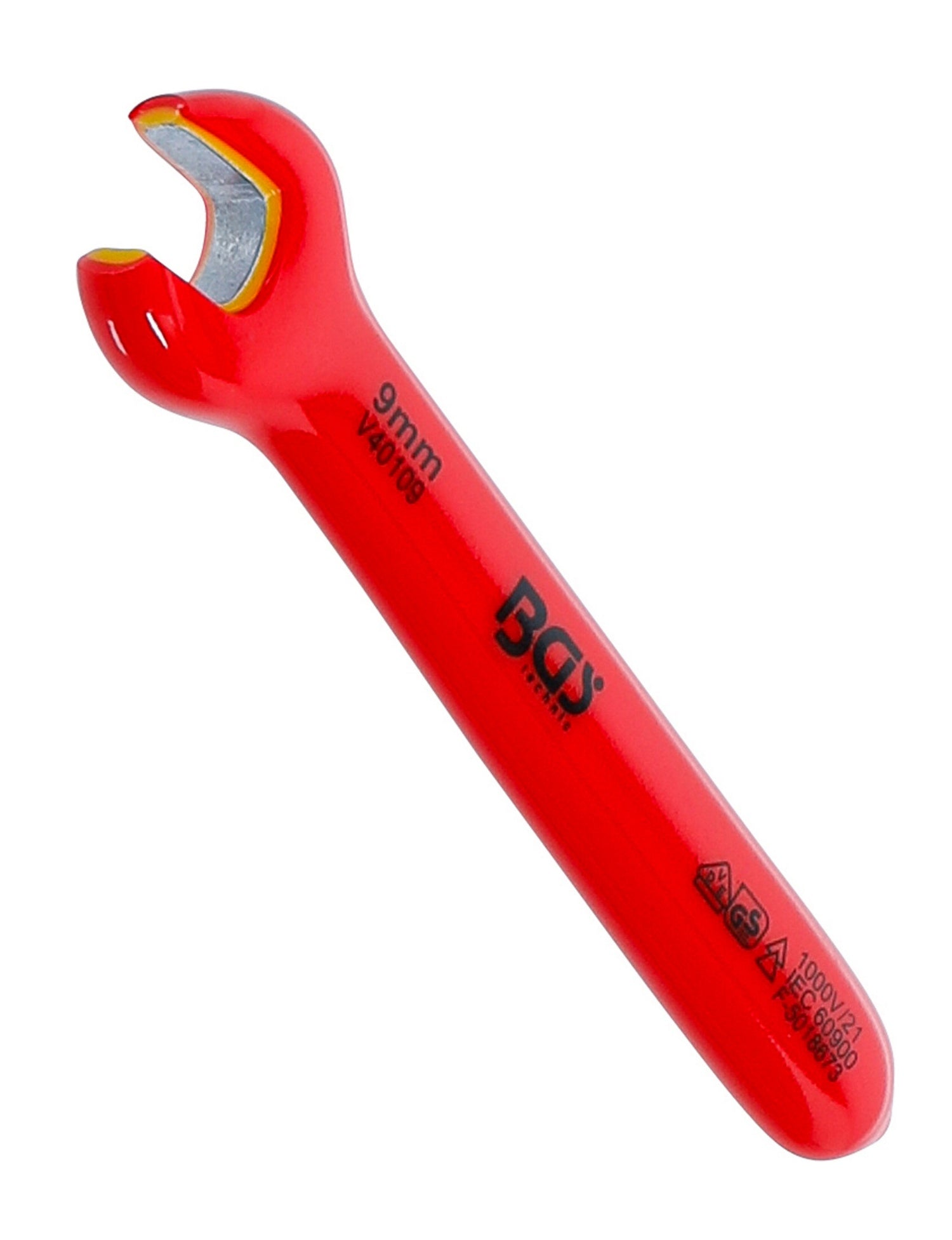 BGS 71059 VDE Einmaulschlüssel SW 9mm Hochvoltwerkzeug