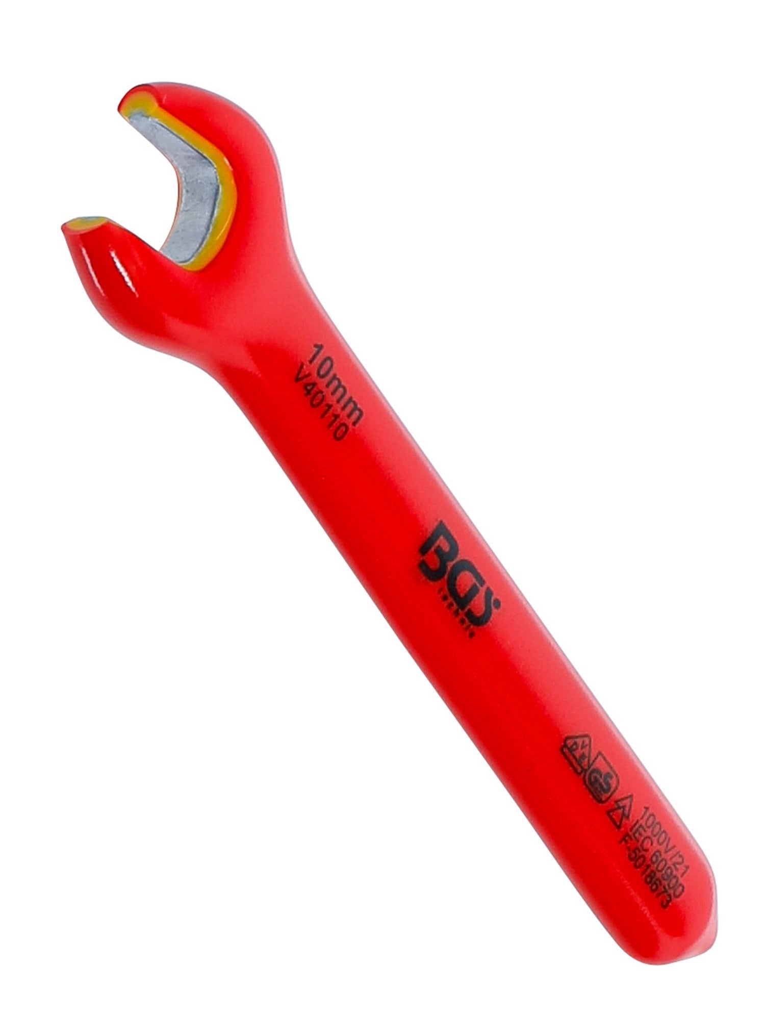 BGS 71060 VDE Einmaulschlüssel SW 10mm Hochvoltwerkzeug