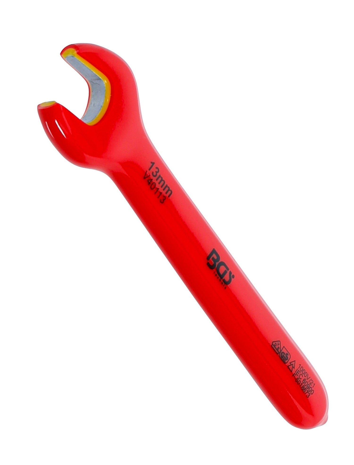 BGS 71063 VDE Einmaulschlüssel SW 13mm Hochvoltwerkzeug