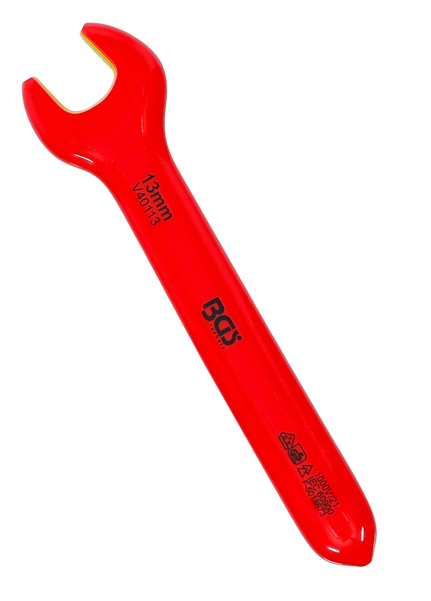 BGS 71063 VDE Einmaulschlüssel SW 13mm Hochvoltwerkzeug