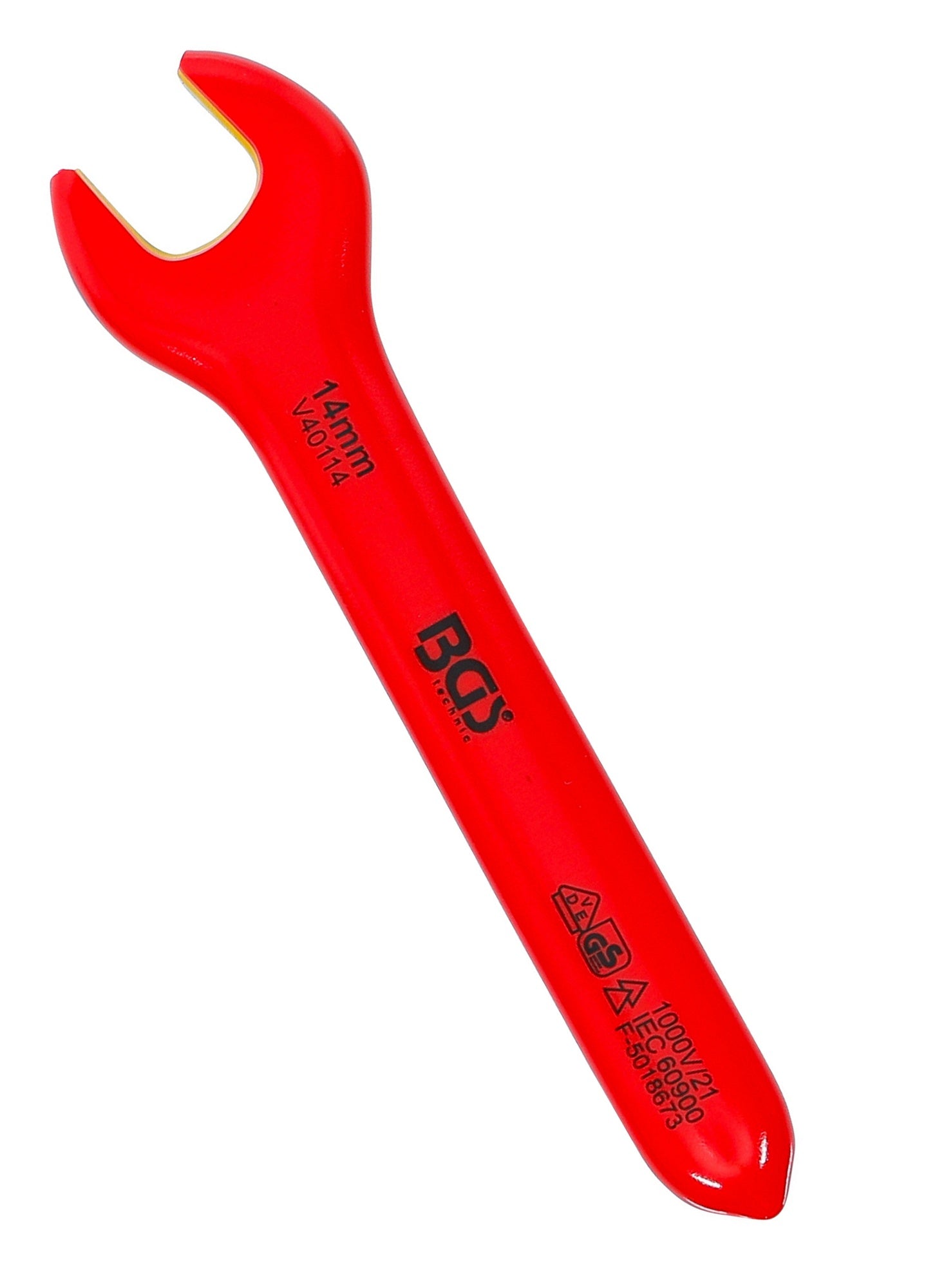 BGS 71064 VDE Einmaulschlüssel SW 14mm Hochvoltwerkzeug