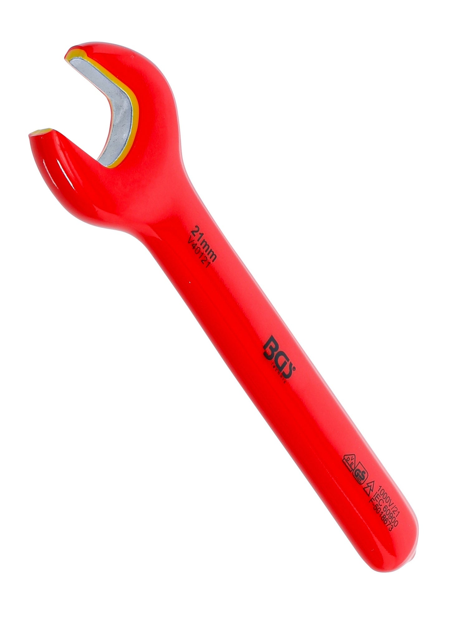 BGS 71071 VDE Einmaulschlüssel SW 21mm Hochvoltwerkzeug