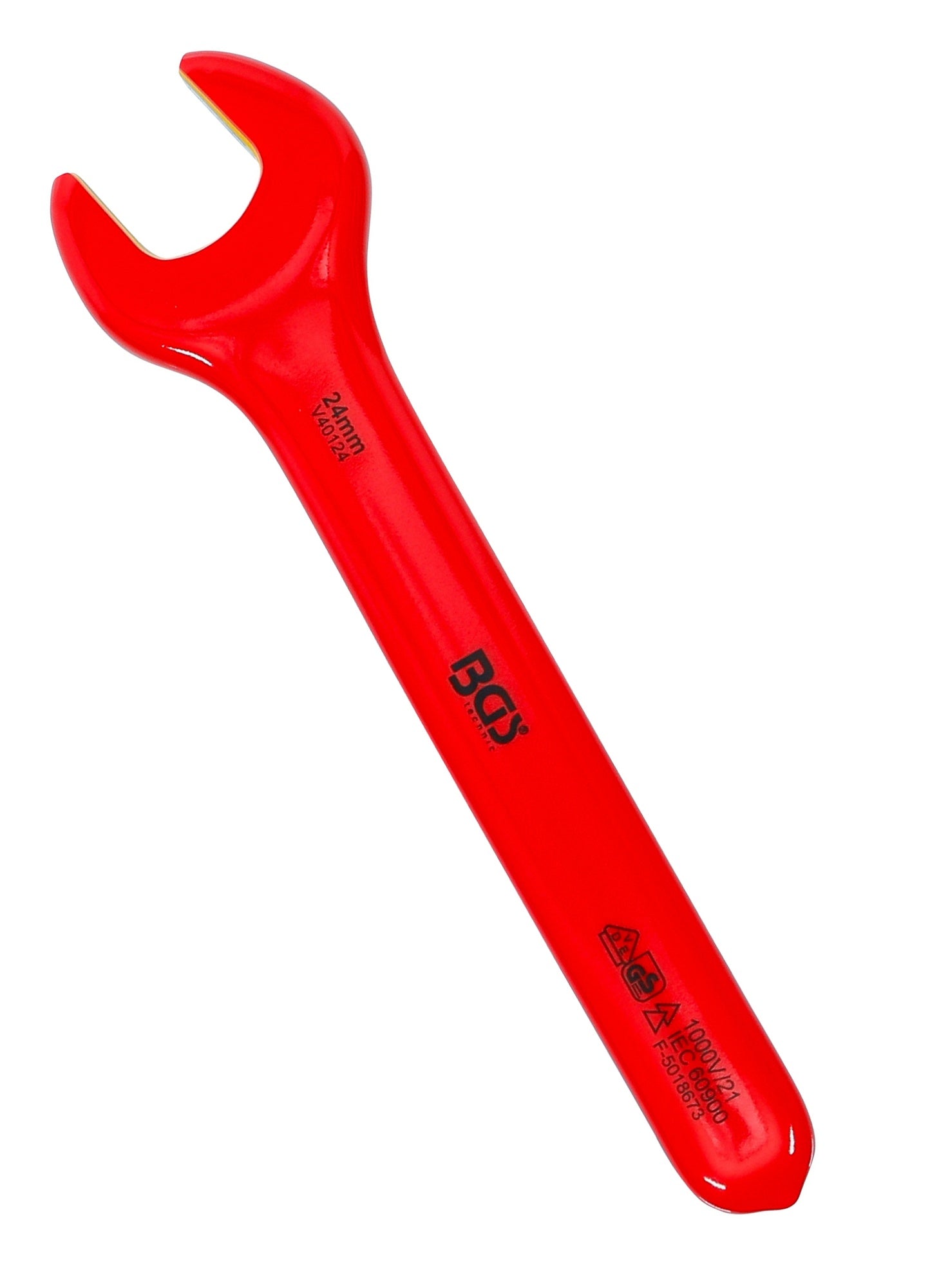 BGS 71074 VDE Einmaulschlüssel SW 24mm Hochvoltwerkzeug