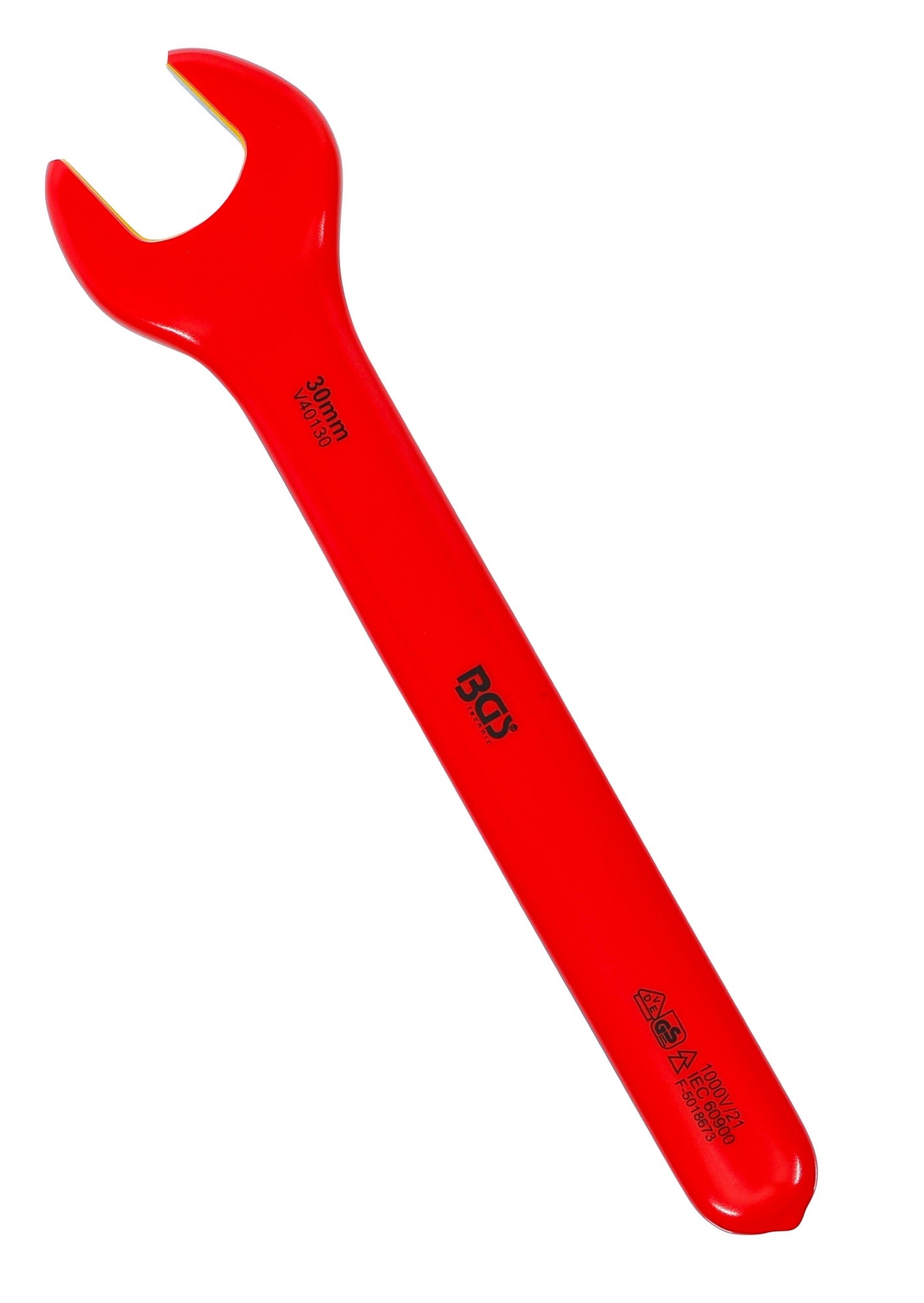 BGS 71080 VDE Einmaulschlüssel SW 30mm Hochvoltwerkzeug