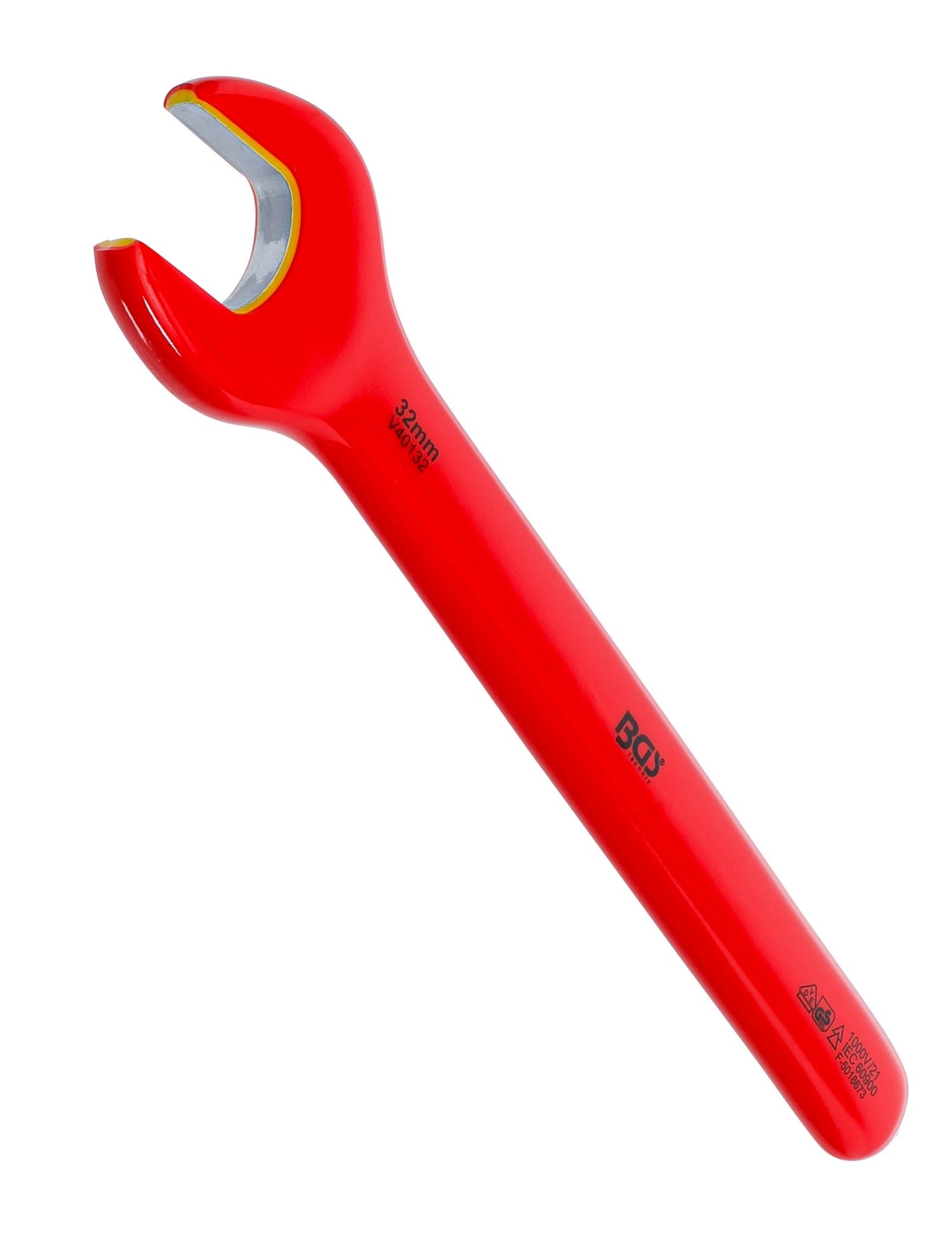 BGS 71082 VDE Einmaulschlüssel SW 32mm Hochvoltwerkzeug