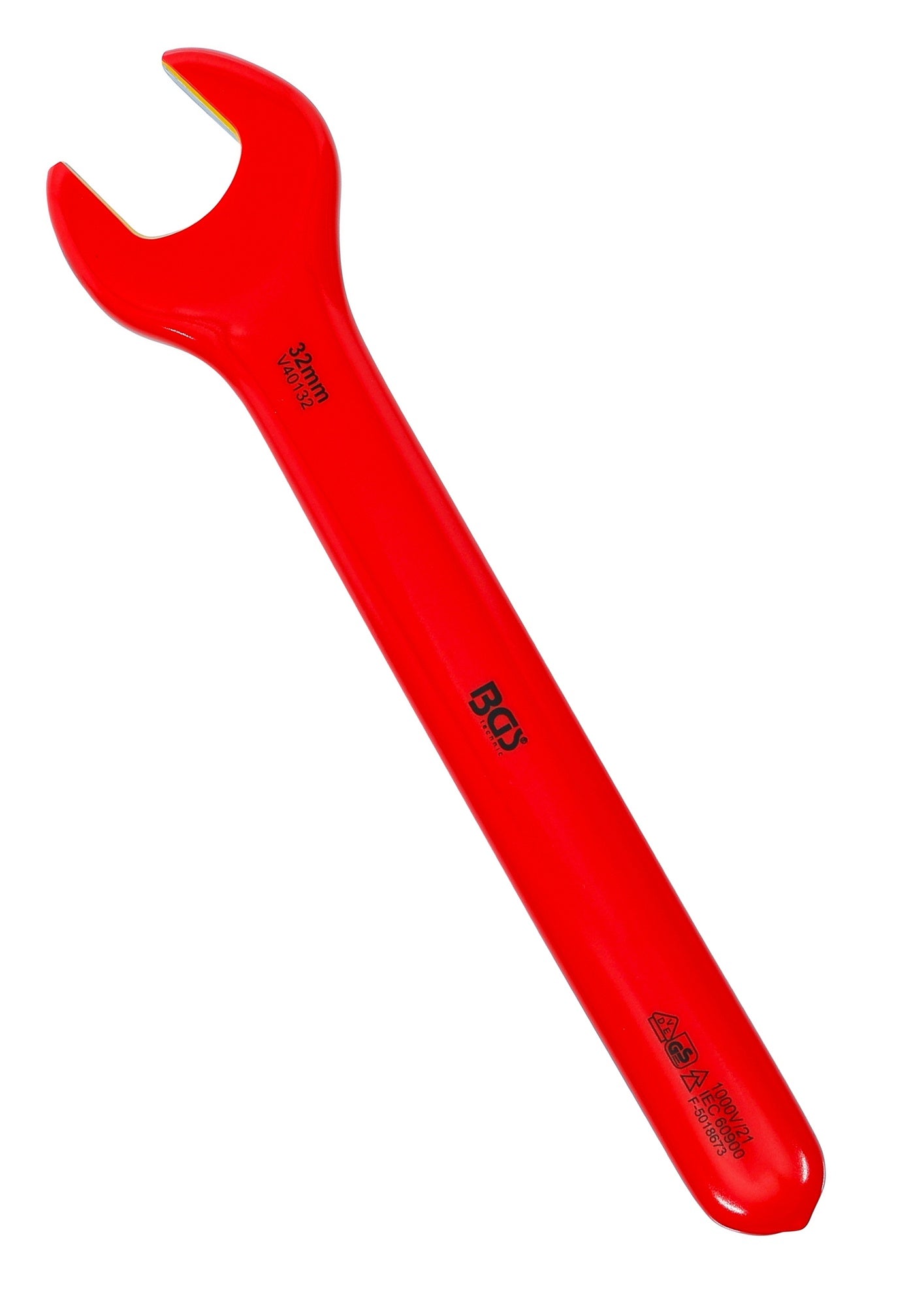 BGS 71082 VDE Einmaulschlüssel SW 32mm Hochvoltwerkzeug