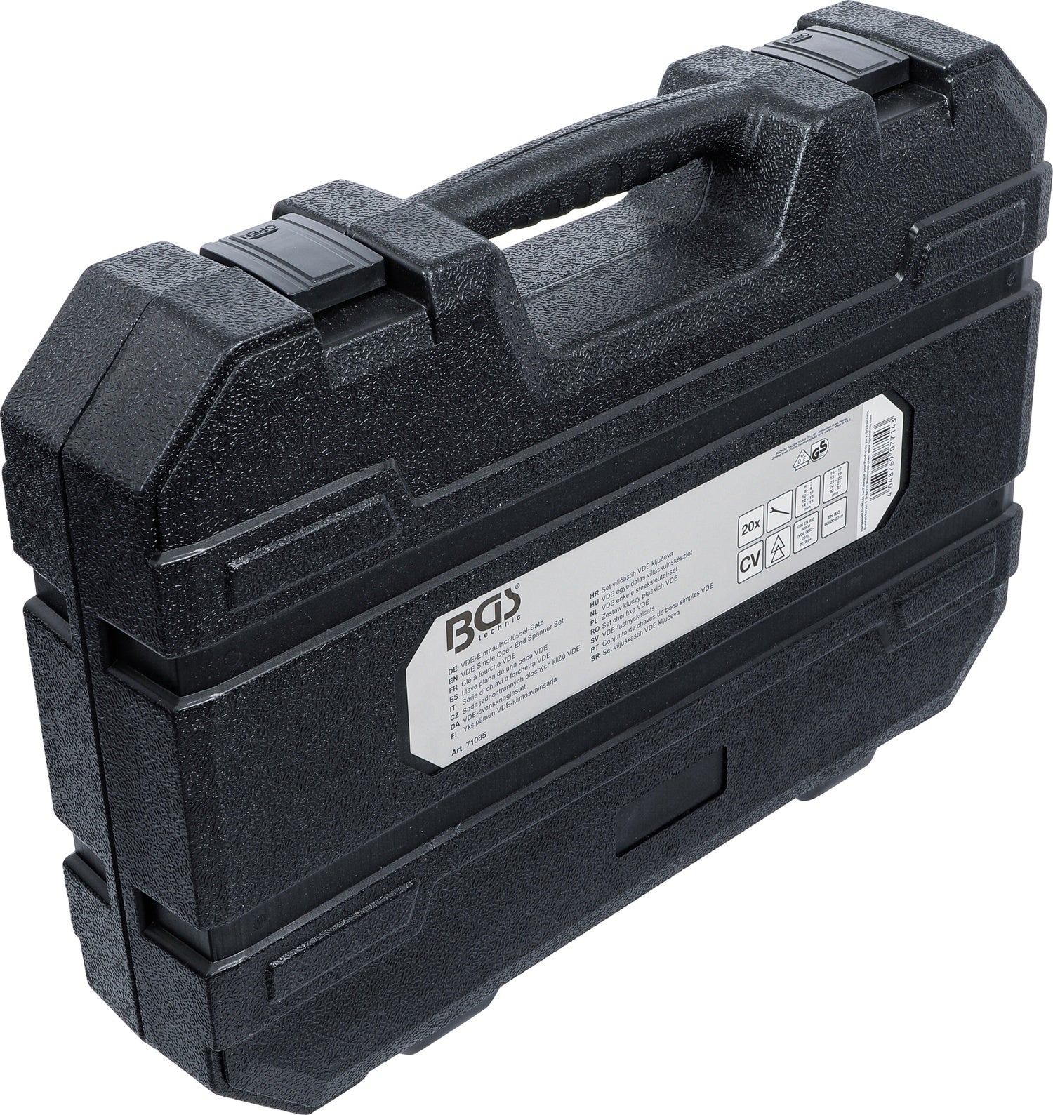 BGS 71085 Satz VDE Einmaulschlüssel SW 6 - 32mm 20 teilig