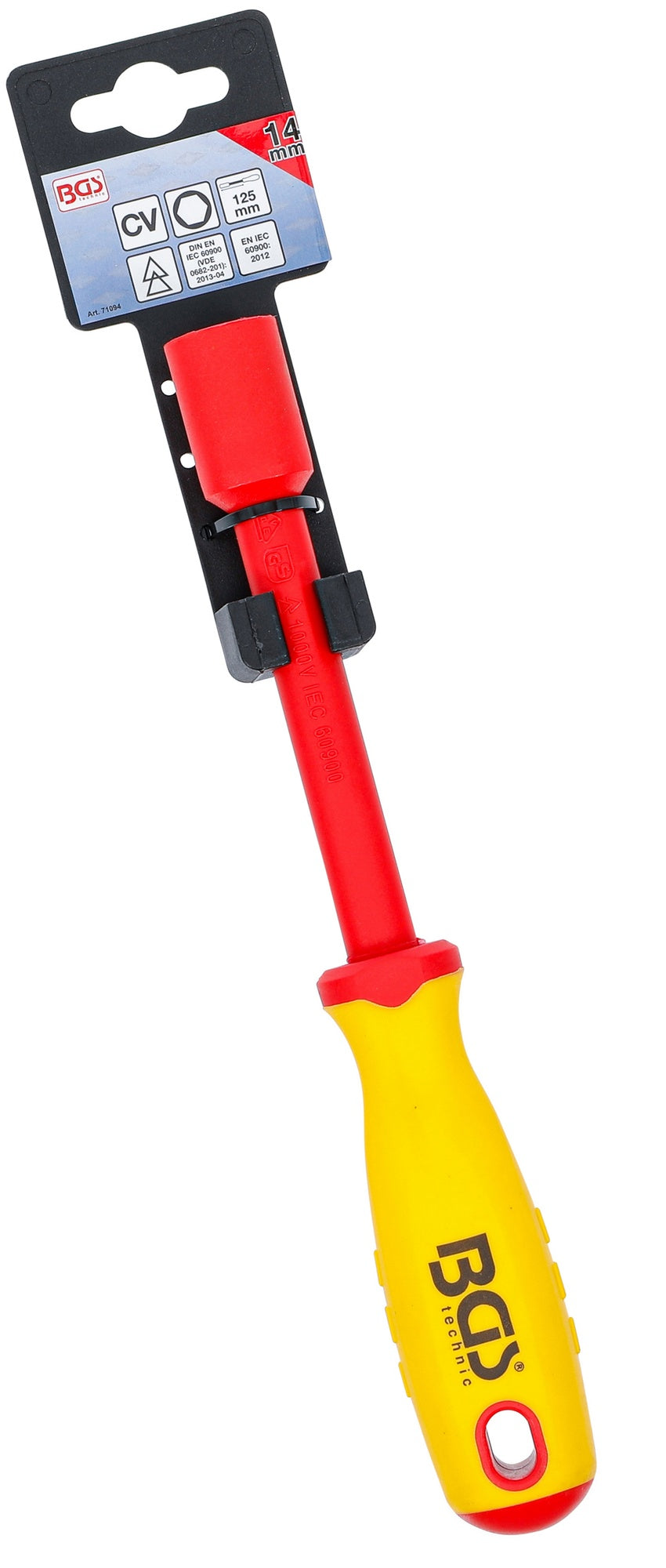 BGS 71094 Satz VDE Steckschlüssel-Schraubendreher Sechskant SW 14mm
