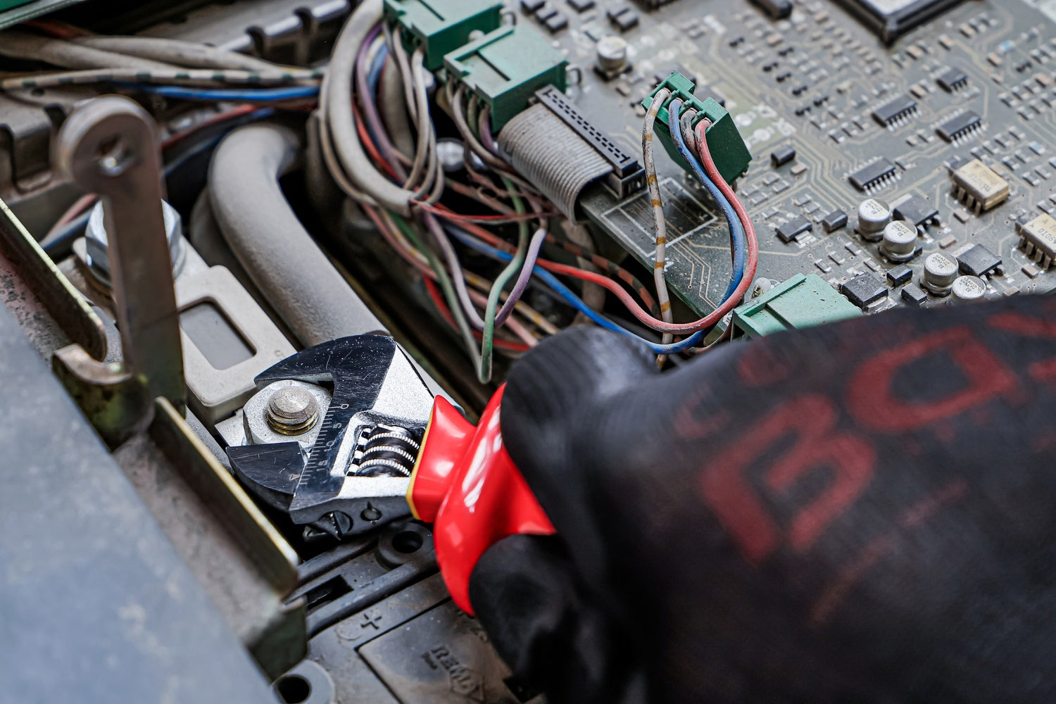 BGS 71096 VDE Rollgabelschlüssel SW max. 20,5mm Maulstellung 15° abgewinkelt