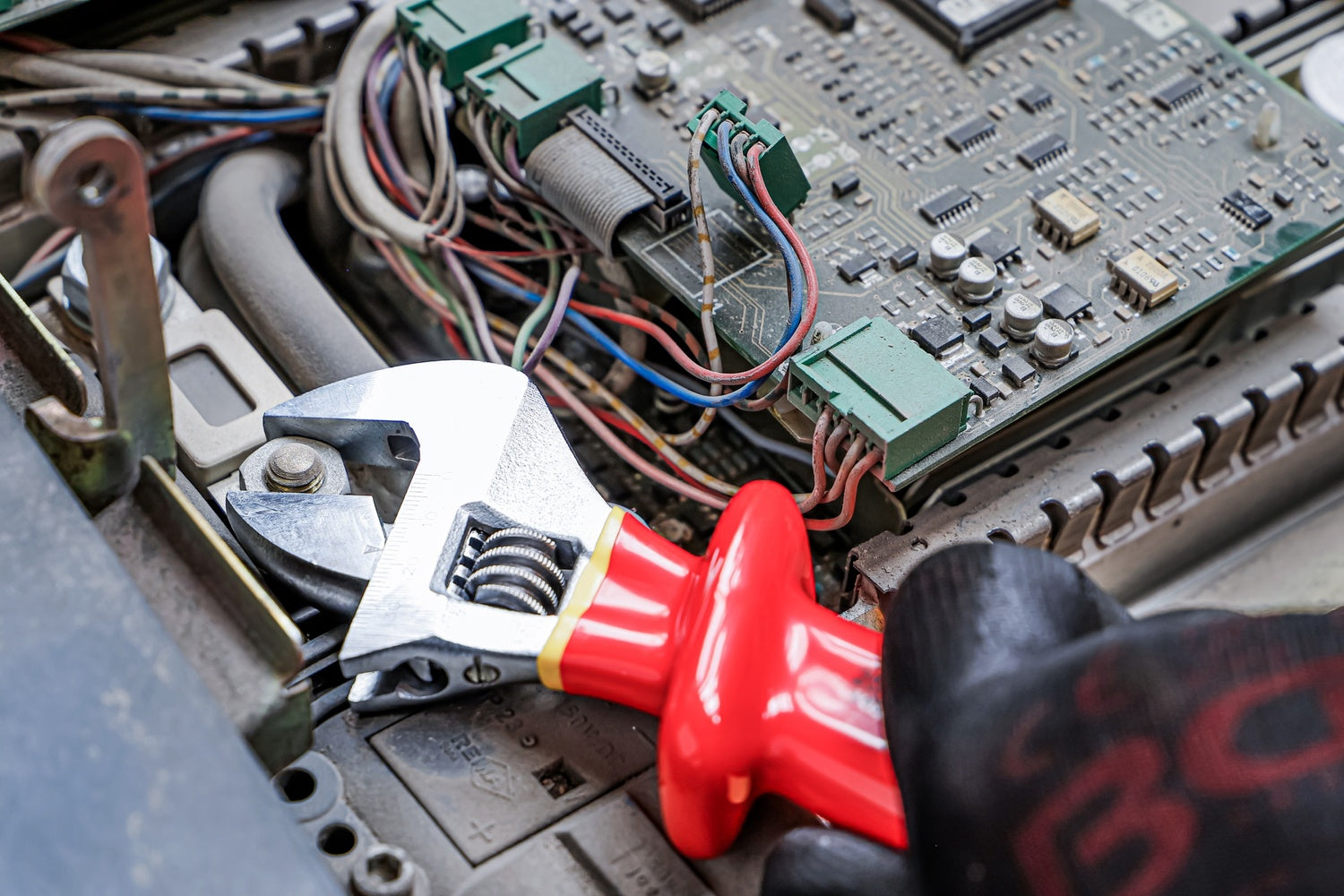 BGS 71098 VDE Rollgabelschlüssel SW max. 38mm Maulstellung 15° abgewinkelt