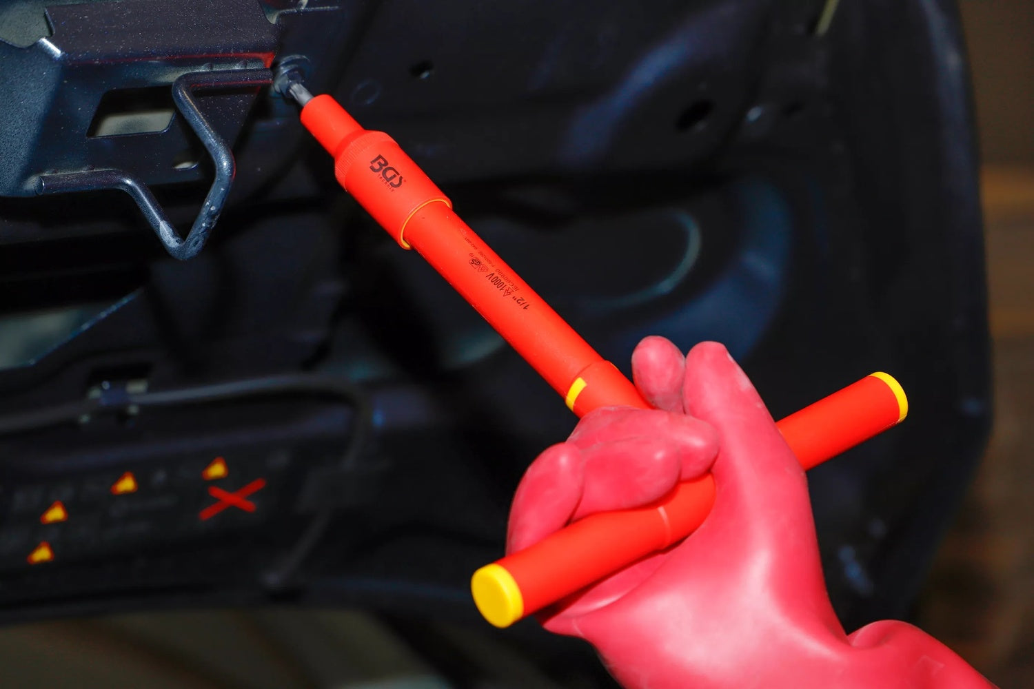 BGS 7131 VDE Biteinsätze T-Profil (für Torx) T20 - T55 Antrieb Innenvierkant 12,5mm (1/2")