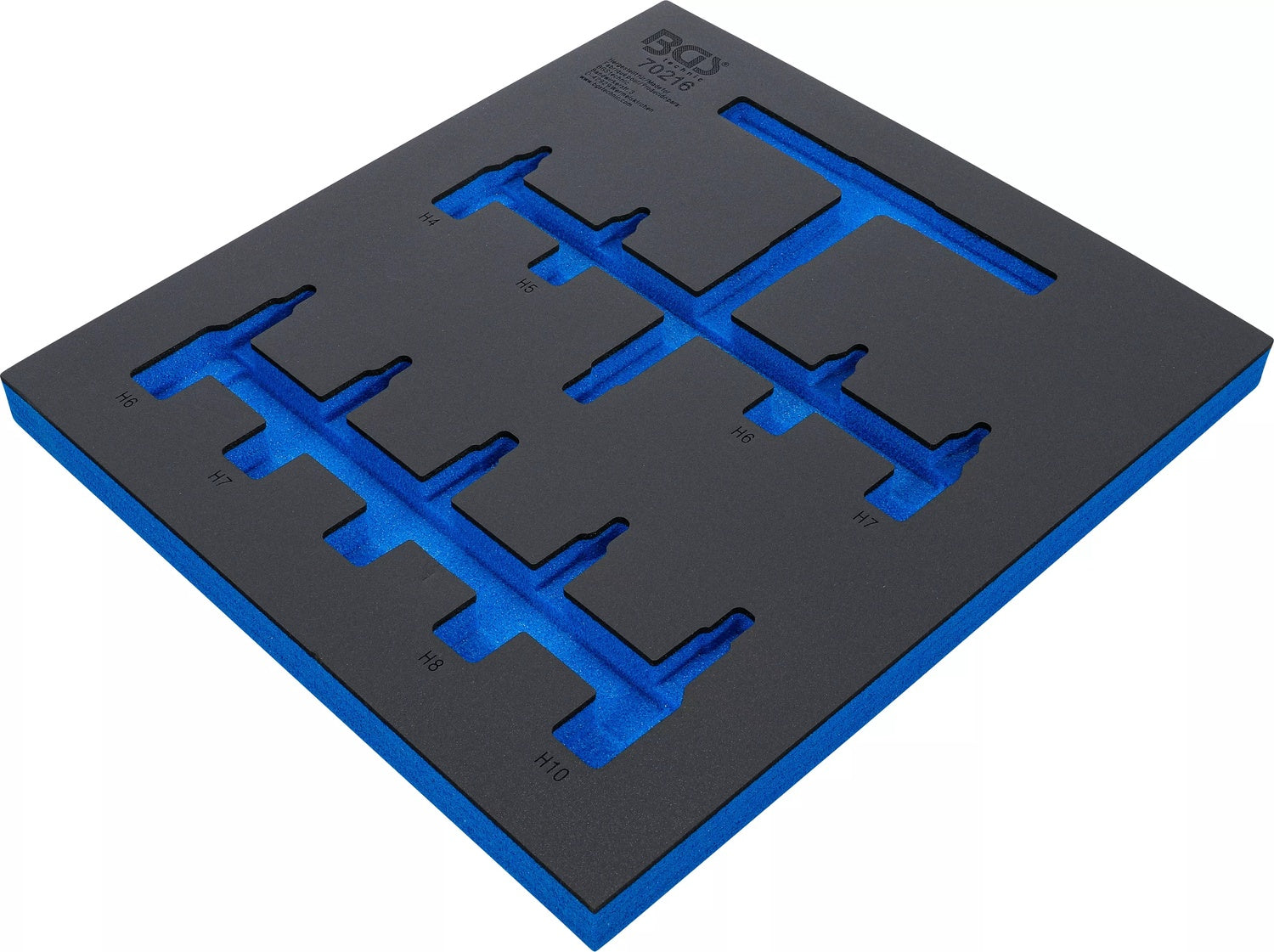 BGS 7132-1 Werkstattwageneinlage 2/3 leer für Arikel 70216