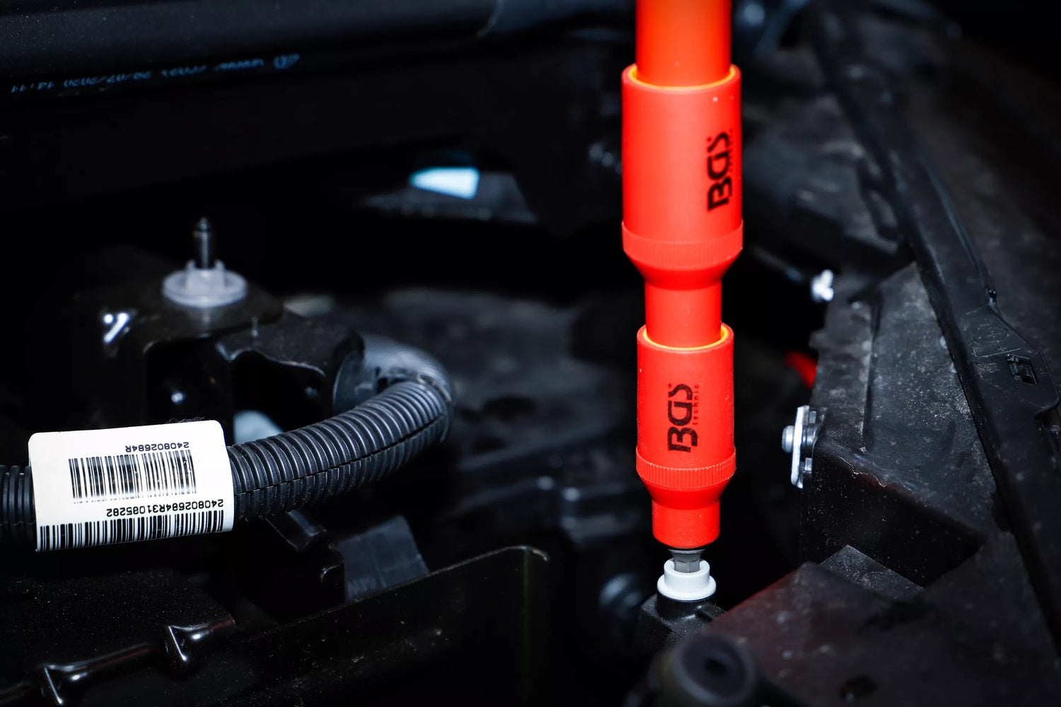 BGS 7132 VDE Biteinsätze Antrieb Innenvierkant 10mm (3/8"), 12,5mm (1/2") Innensechskant 4 - 10mm