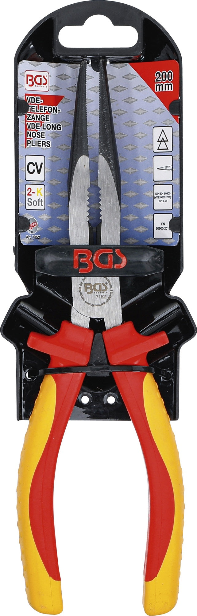 BGS 7152 VDE Telefonzange Länge 200mm