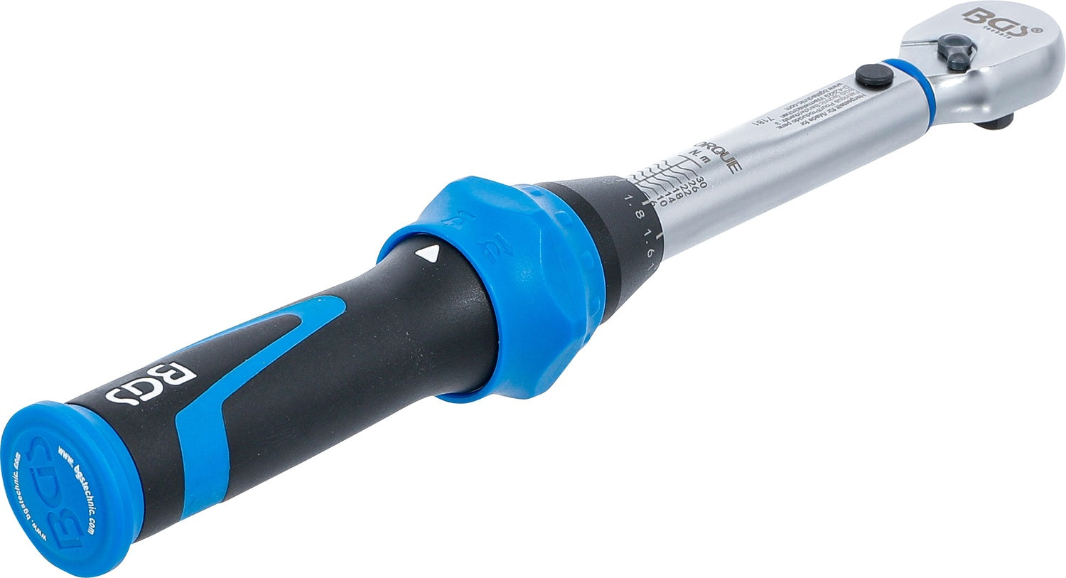 BGS 7181 Drehmomentschlüssel Abtrieb Außenvierkant 6,3mm (1/4") 6 - 30Nm