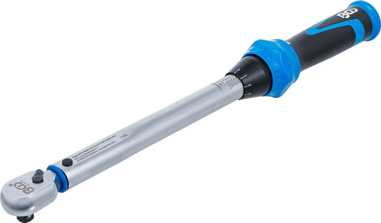 BGS 7182 Drehmomentschlüssel Abtrieb Außenvierkant 10mm (3/8") 20 - 120Nm