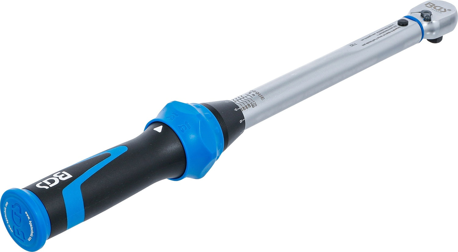 BGS 7182 Drehmomentschlüssel Abtrieb Außenvierkant 10mm (3/8") 20 - 120Nm