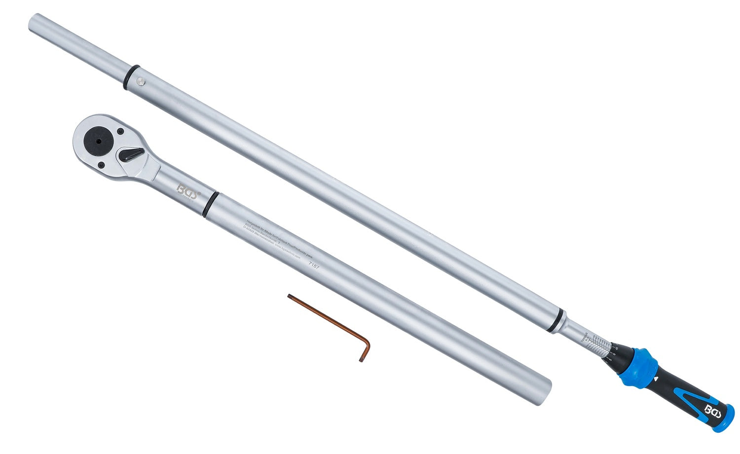 BGS 7187 Drehmomentschlüssel Abtrieb Außenvierkant 25mm (1") 140 - 980Nm