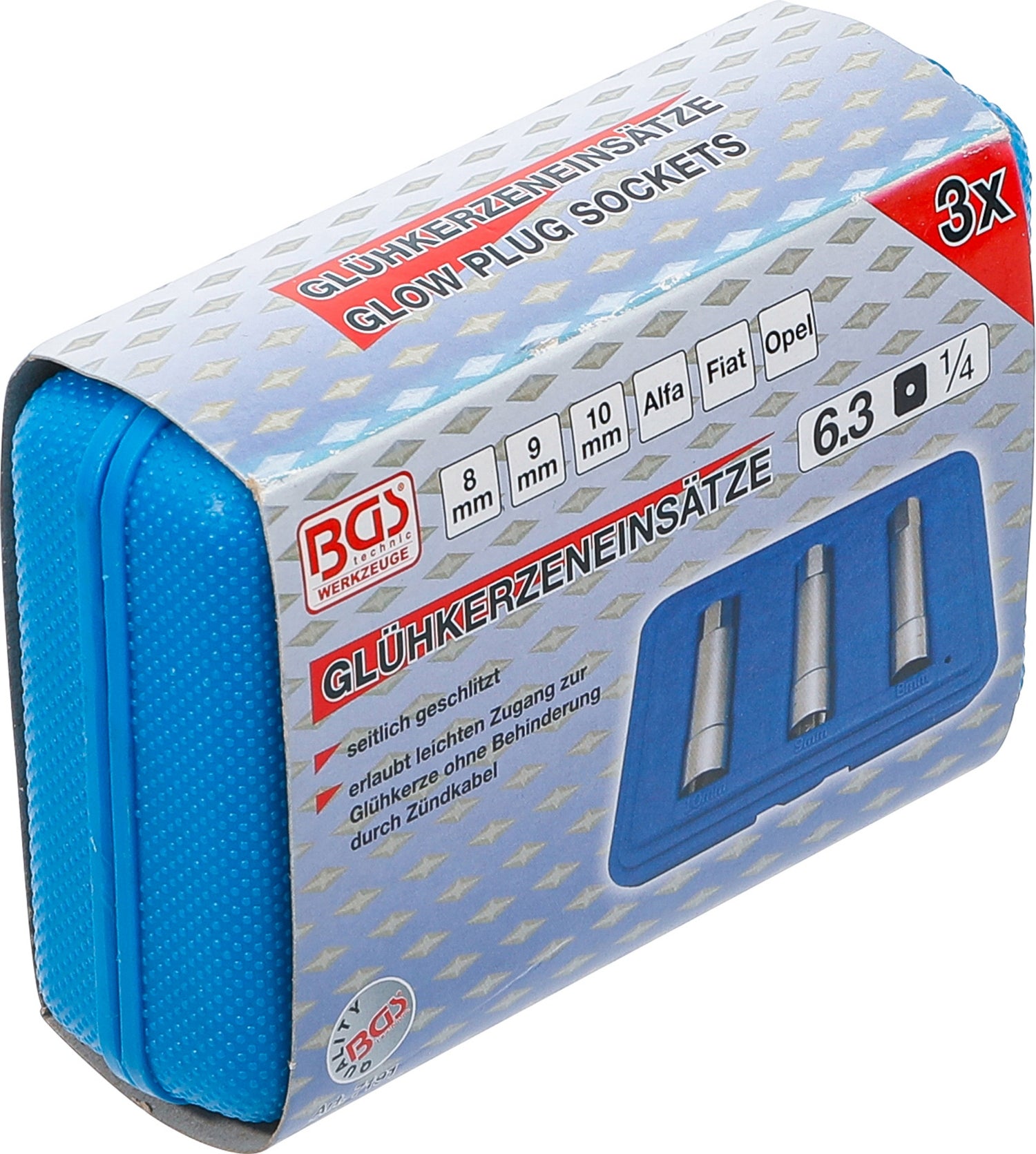 BGS 7191 Satz Glühkerzen Einsatz Einsätze speziell für Fiat Alfa Lancia