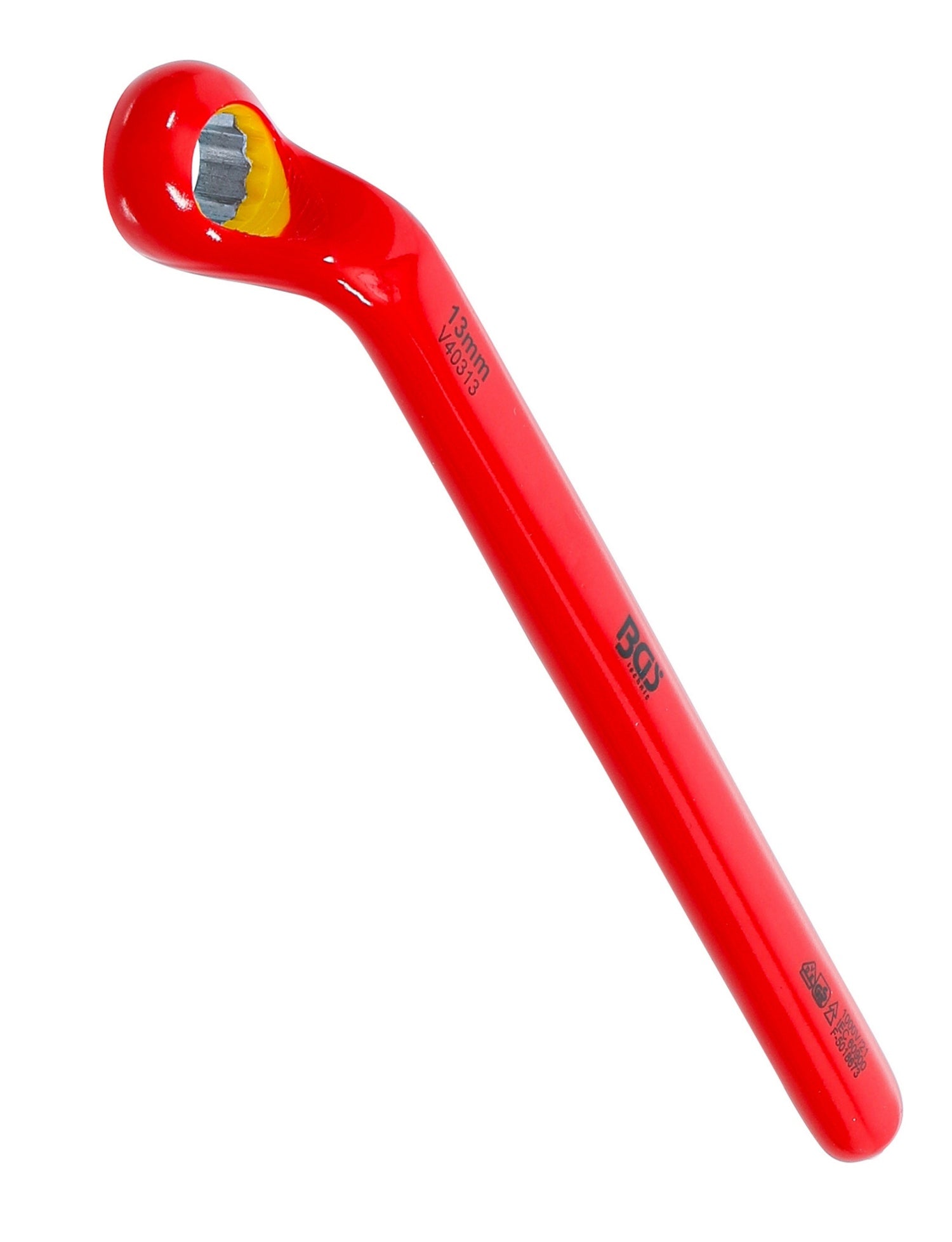 BGS 72013 VDE Einringschlüssel tief gekröpft SW 13mm Hochvoltwerkzeug