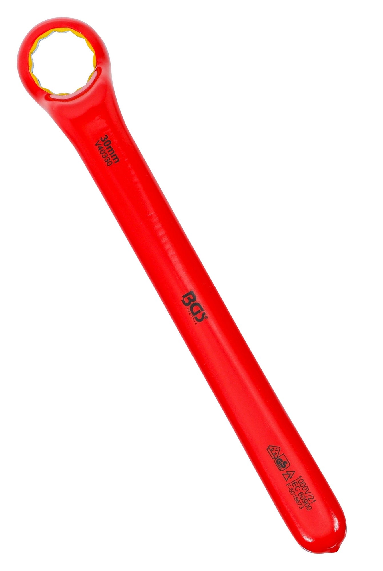 BGS 72030 VDE Einringschlüssel tief gekröpft SW 30mm Hochvoltwerkzeug