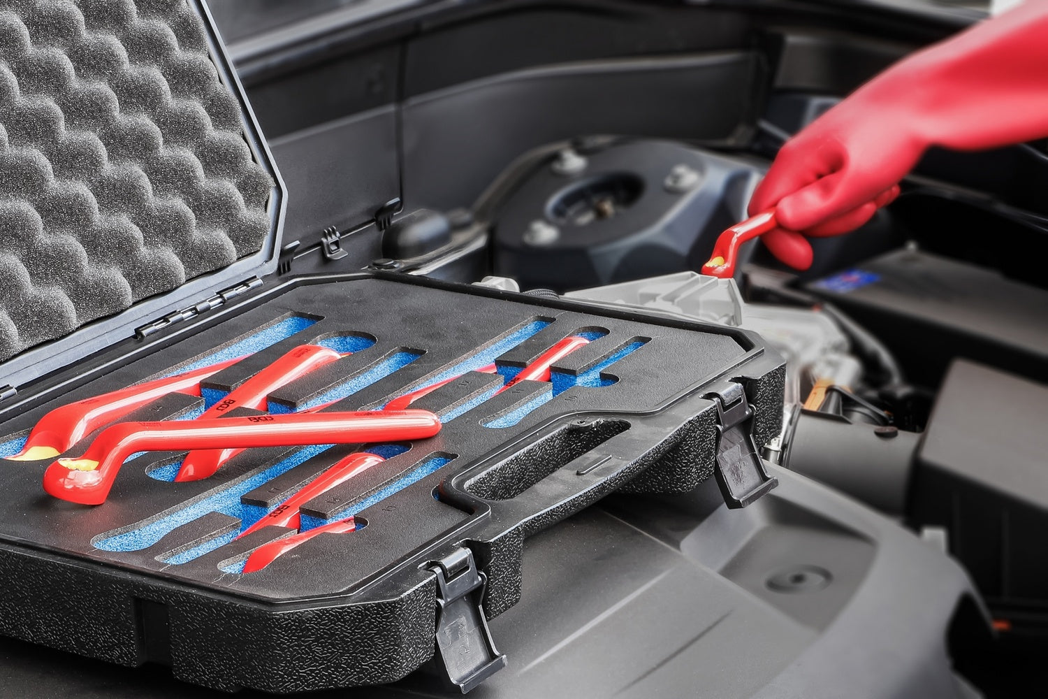 BGS 72035 Satz VDE Ringschlüssel tief gekröpft SW 10 - 24mm 9 teilig