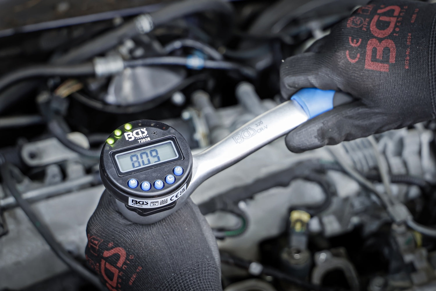 BGS 72038 Drehwinkelmesser Messgerät digital mit Magnet