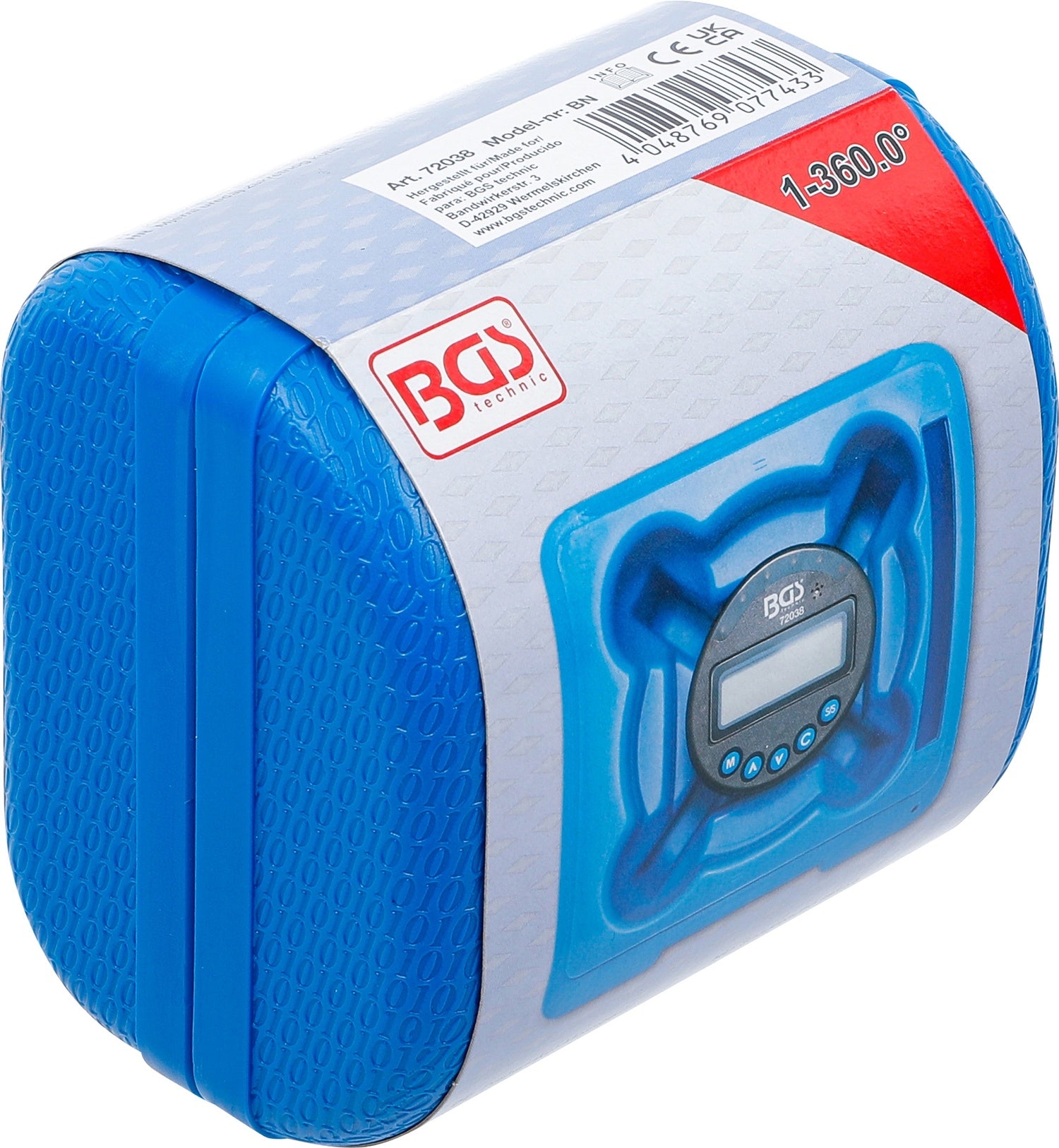 BGS 72038 Drehwinkelmesser Messgerät digital mit Magnet