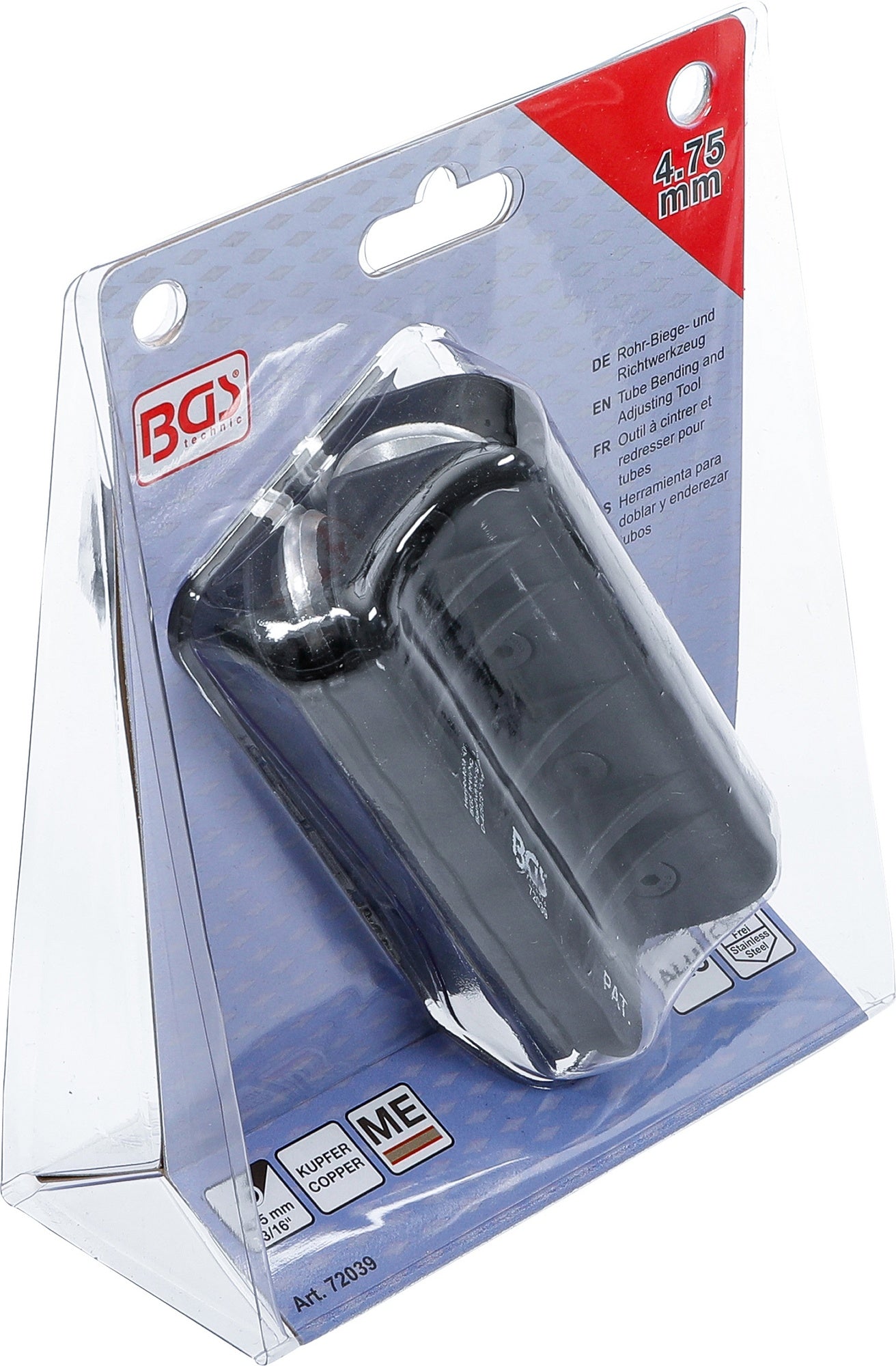 BGS 72039 Rohr Biegewerkzeug Richtwerkzeug 4,75mm (3/16")