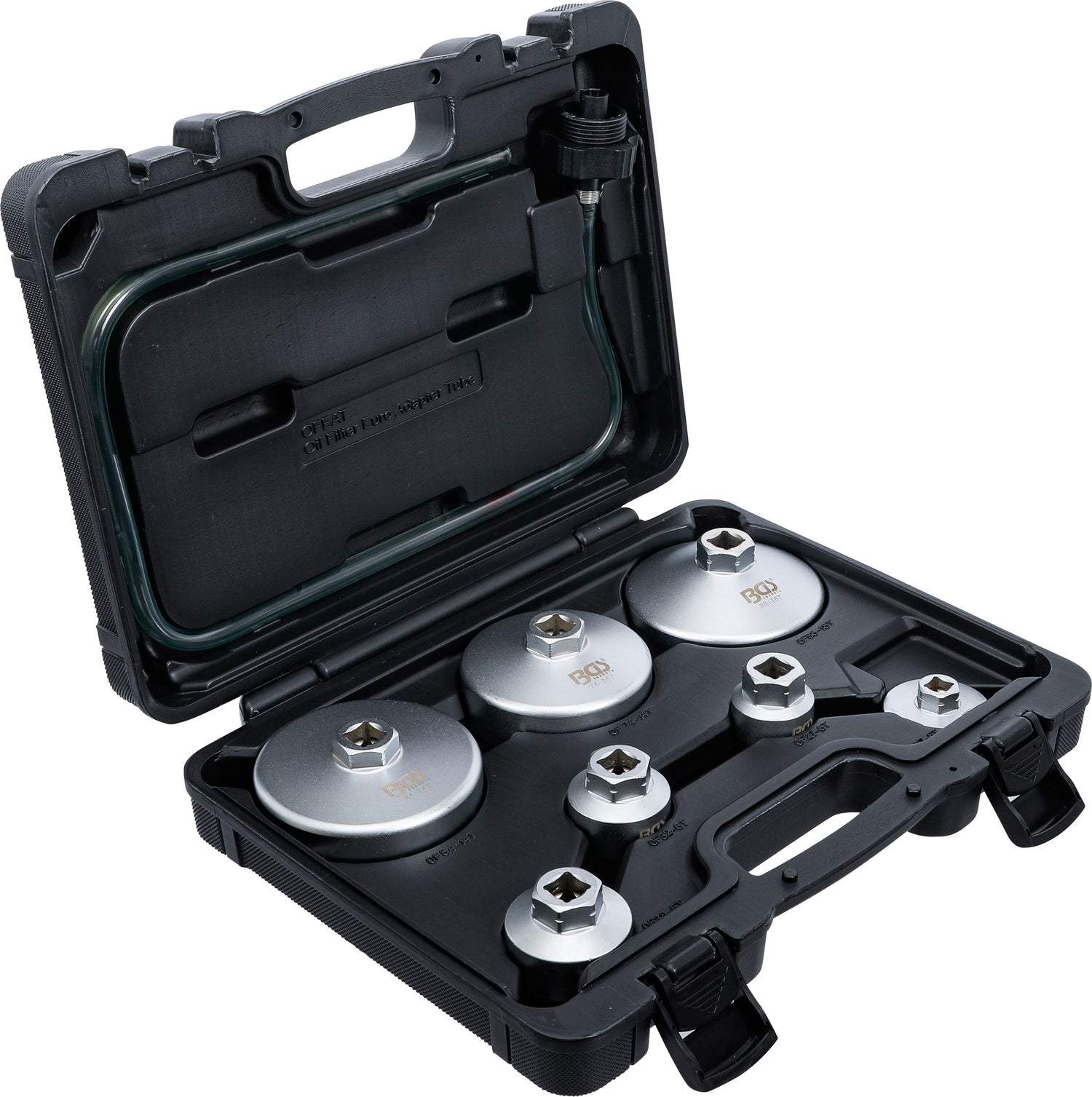 BGS 72054 Satz Ölfilterschlüssel Ölablassschlauch Antrieb 12,5mm (1/2")