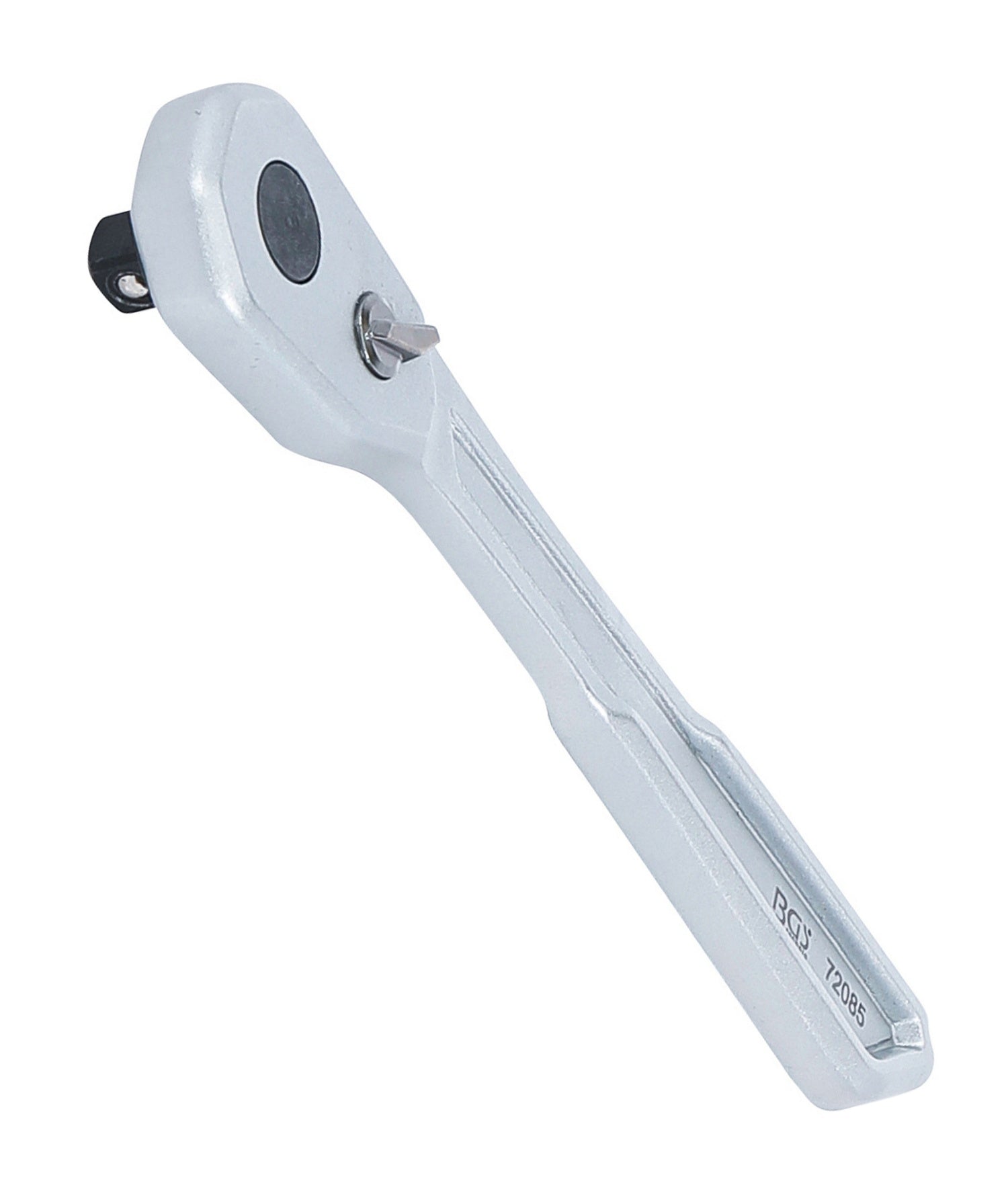 BGS 72085 Umschaltknarre Ratsche extra flach feinverzahnt Abtrieb 6,3mm (1/4")