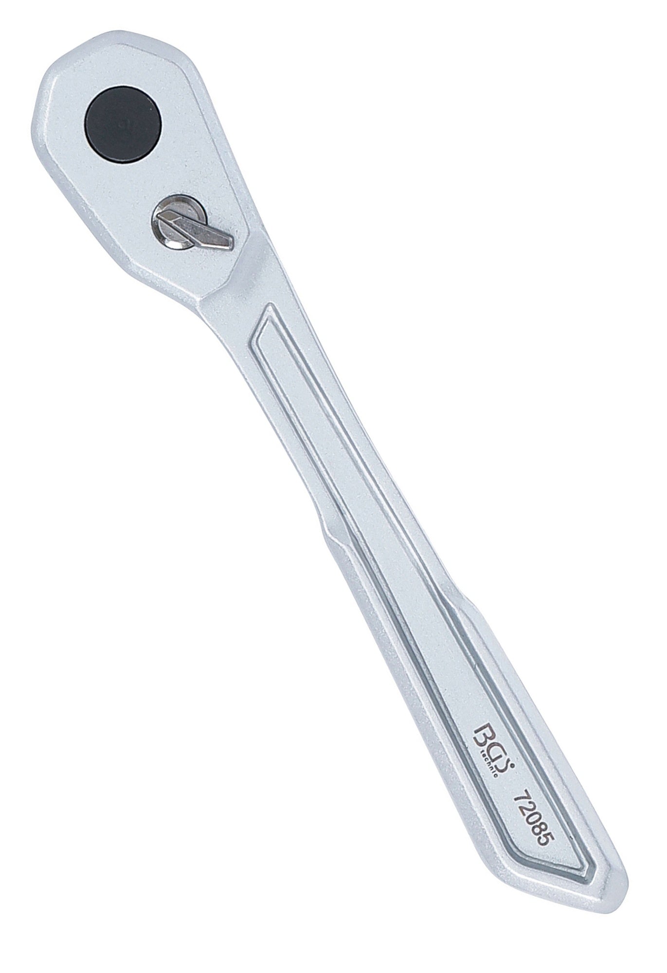 BGS 72085 Umschaltknarre Ratsche extra flach feinverzahnt Abtrieb 6,3mm (1/4")