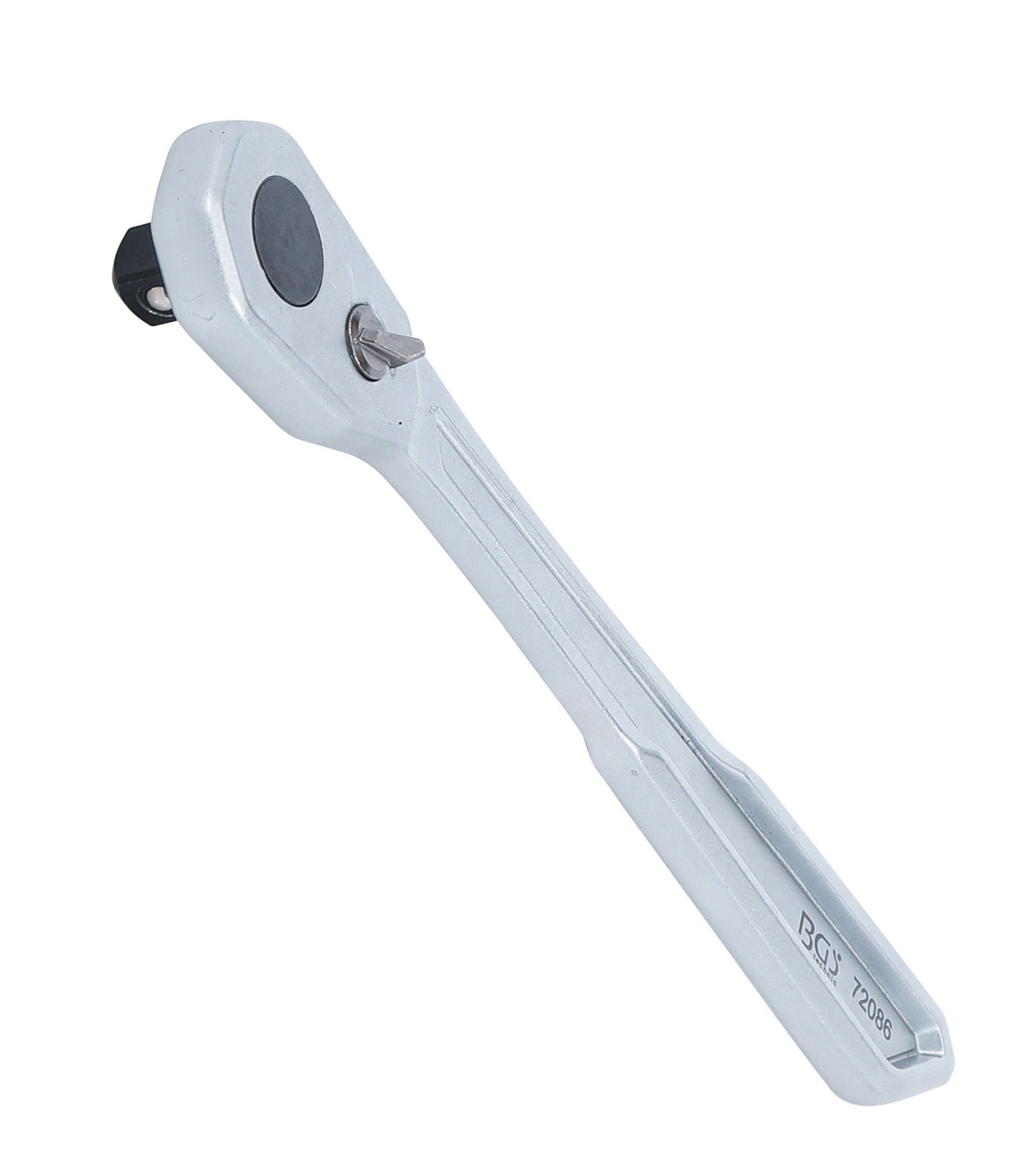 BGS 72086 Umschaltknarre Ratsche extra flach feinverzahnt Abtrieb 10mm (3/8")