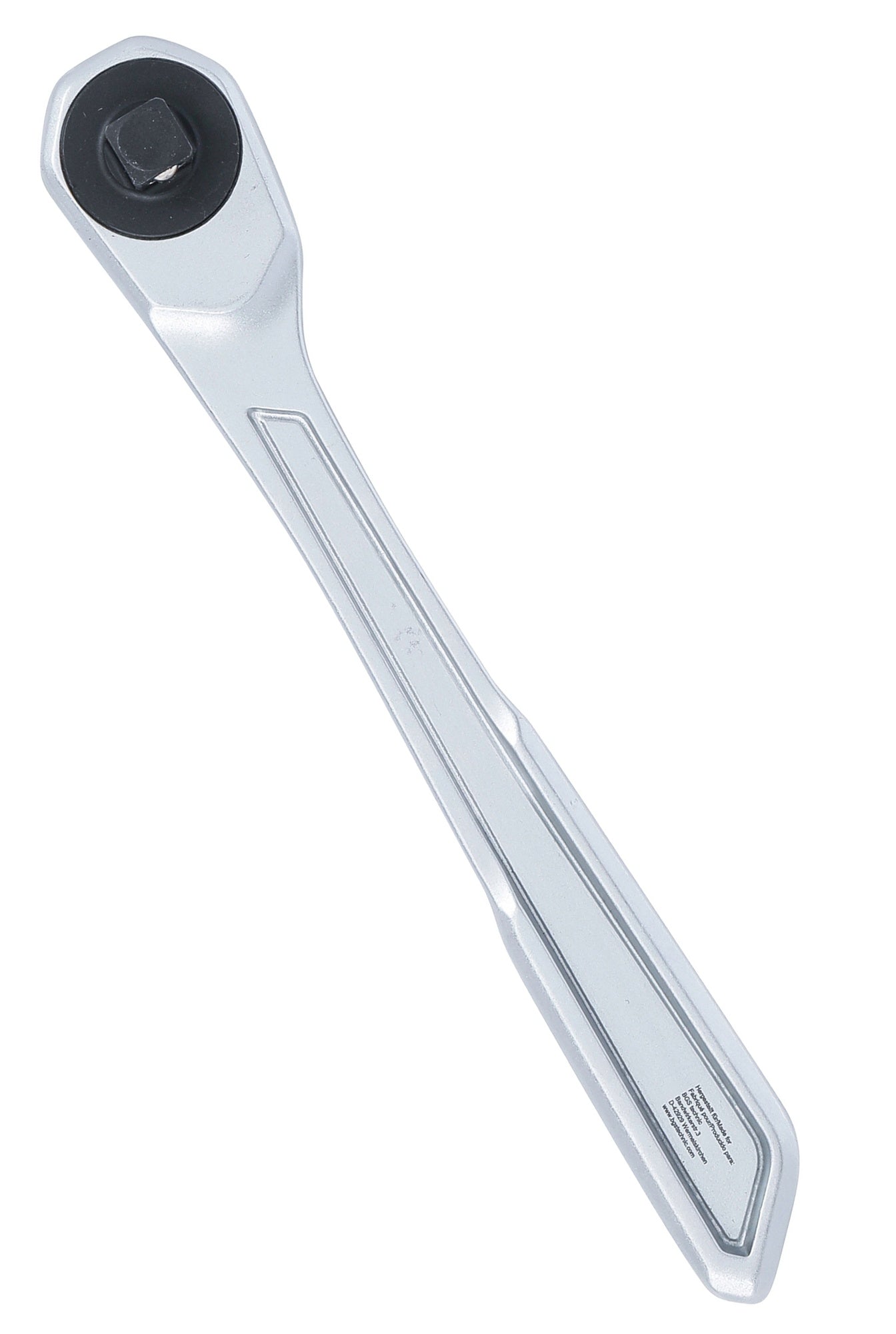 BGS 72086 Umschaltknarre Ratsche extra flach feinverzahnt Abtrieb 10mm (3/8")